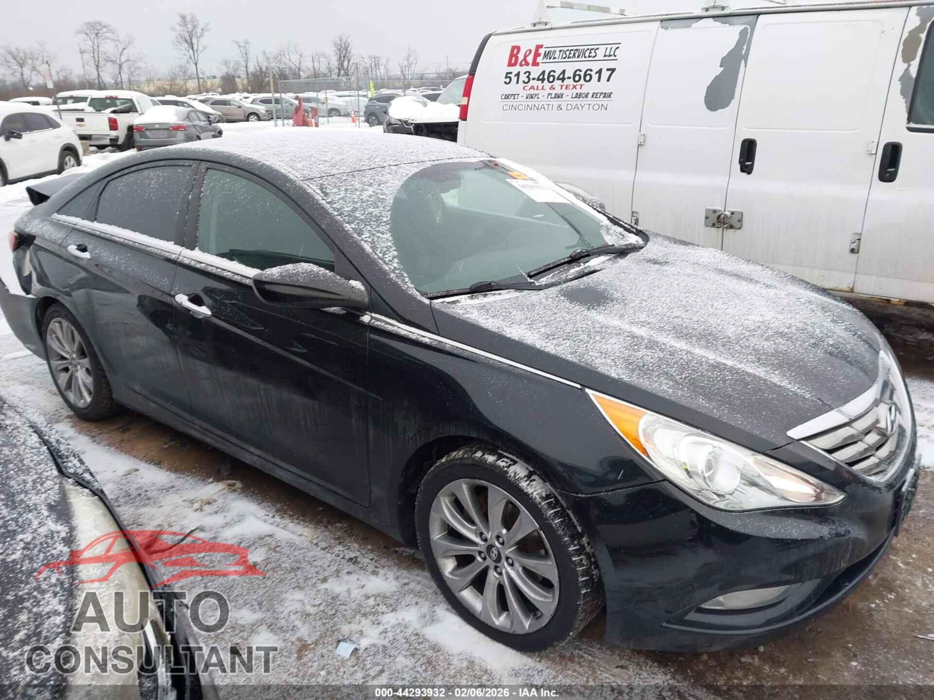 HYUNDAI SONATA 2012 - 5NPEC4AC9CH370786