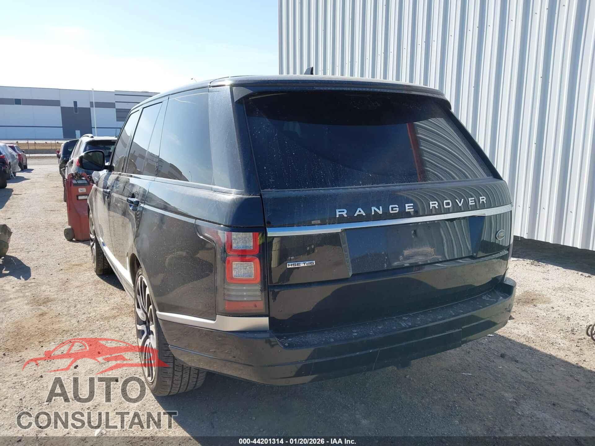 LAND ROVER RANGE ROVER 2016 - SALGS2KF0GA249420