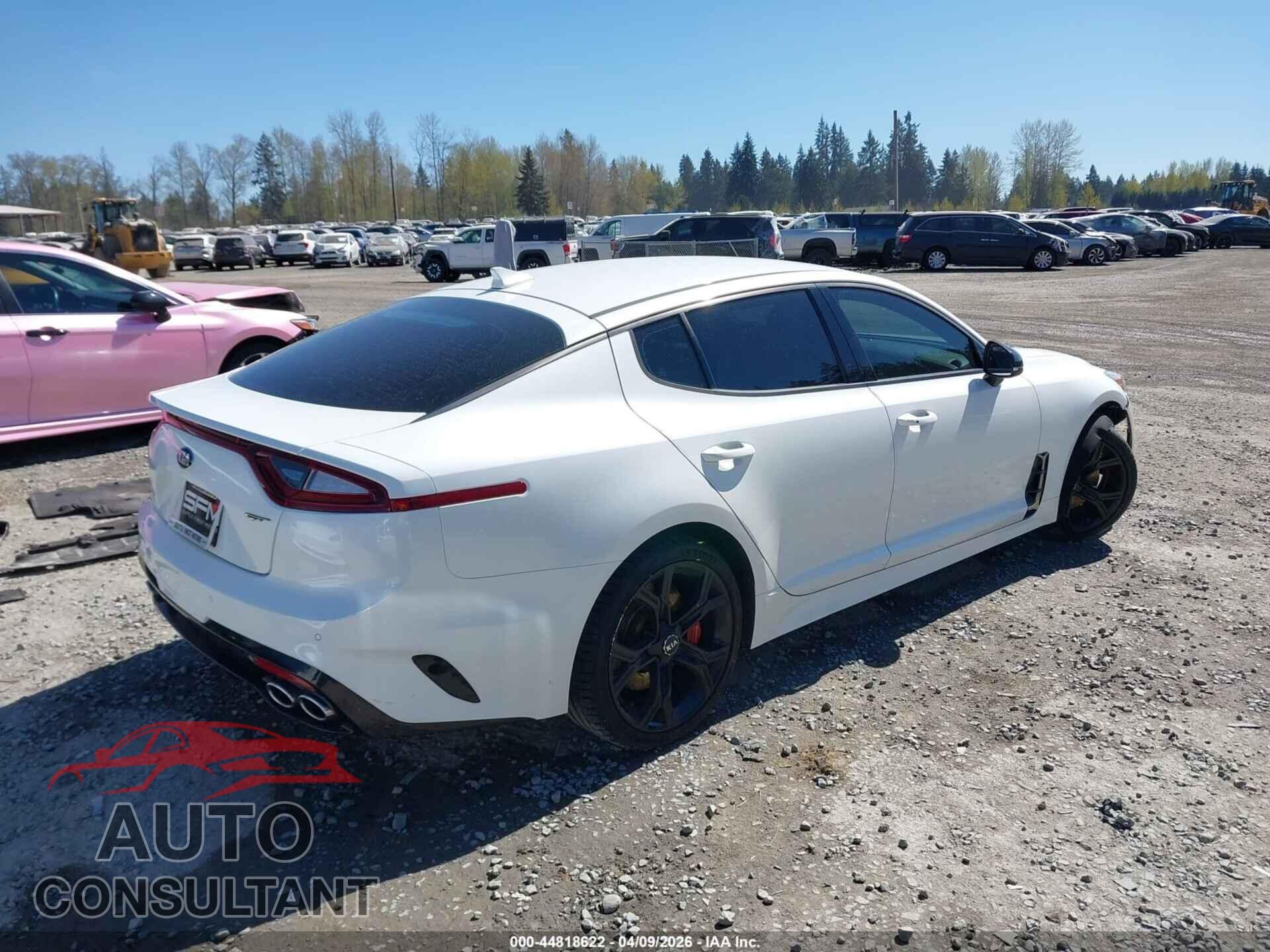 KIA STINGER 2019 - KNAE35LC3K6043115