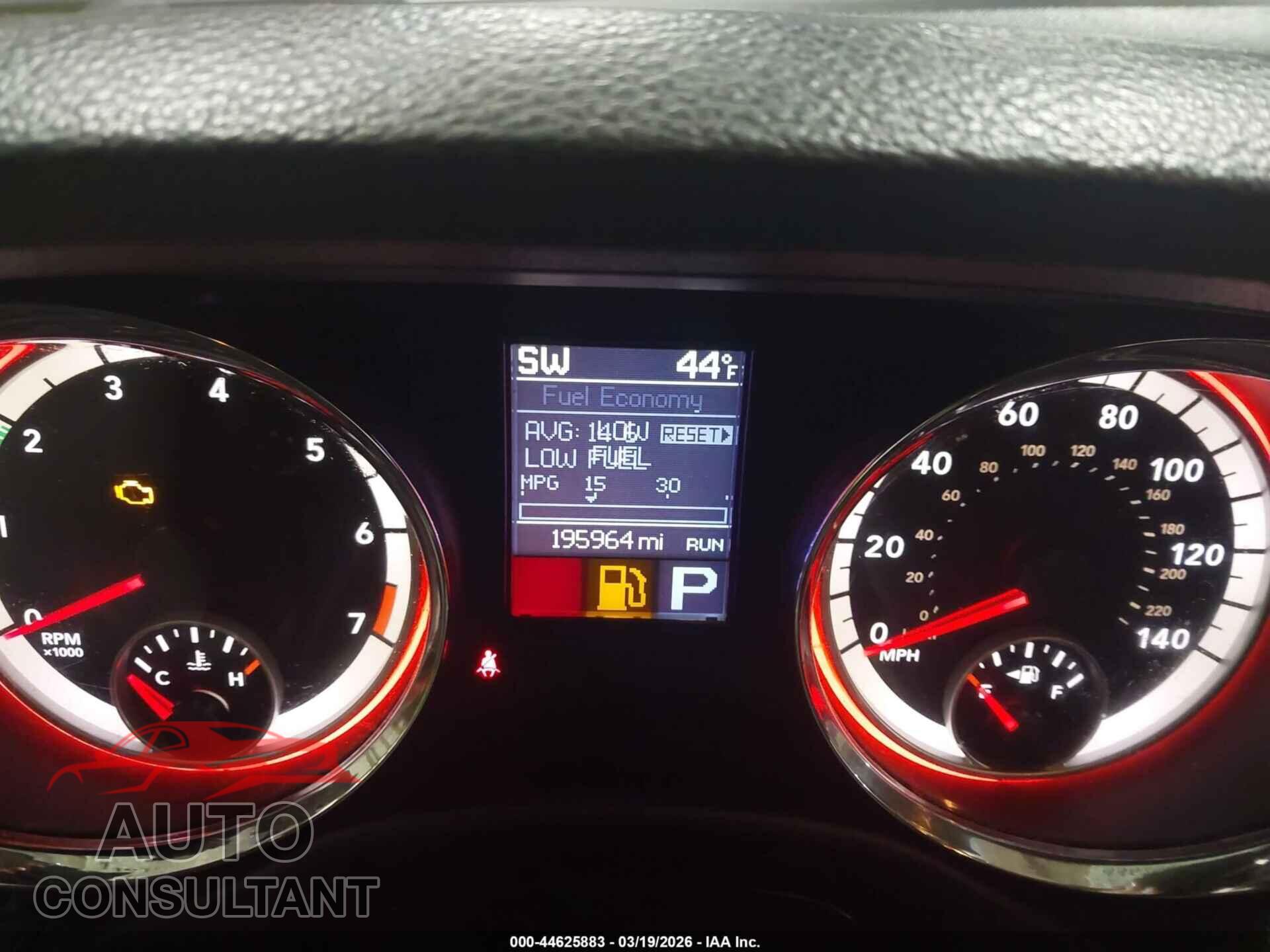DODGE DURANGO 2013 - 1C4RDJAG2DC672983
