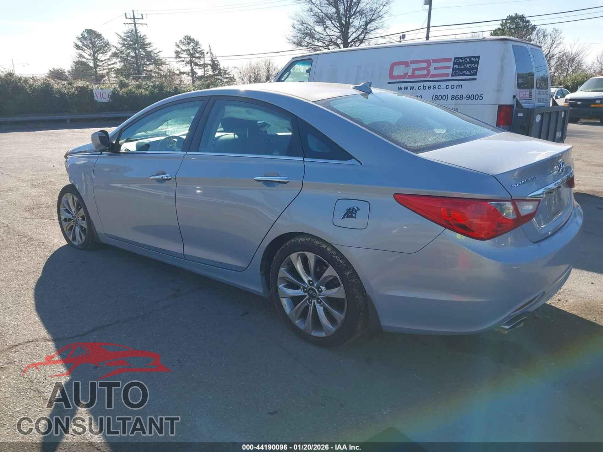 HYUNDAI SONATA 2012 - 5NPEC4AC8CH340601