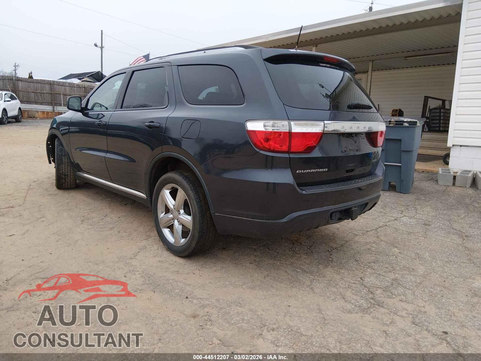 DODGE DURANGO 2013 - 1C4RDHAG9DC694567
