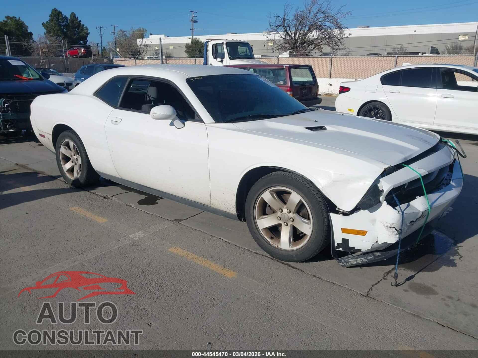 DODGE CHALLENGER 2012 - 2C3CDYAG2CH189041