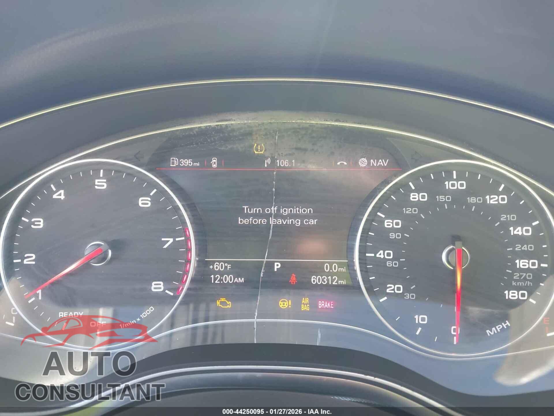 AUDI A6 2016 - WAUCFAFC7GN009596