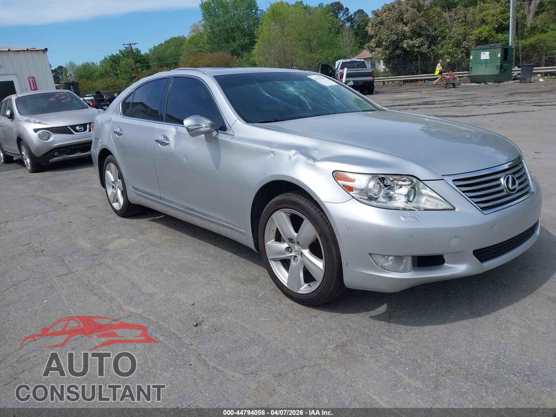 LEXUS LS 460 2012 - JTHBL5EF2C5111939