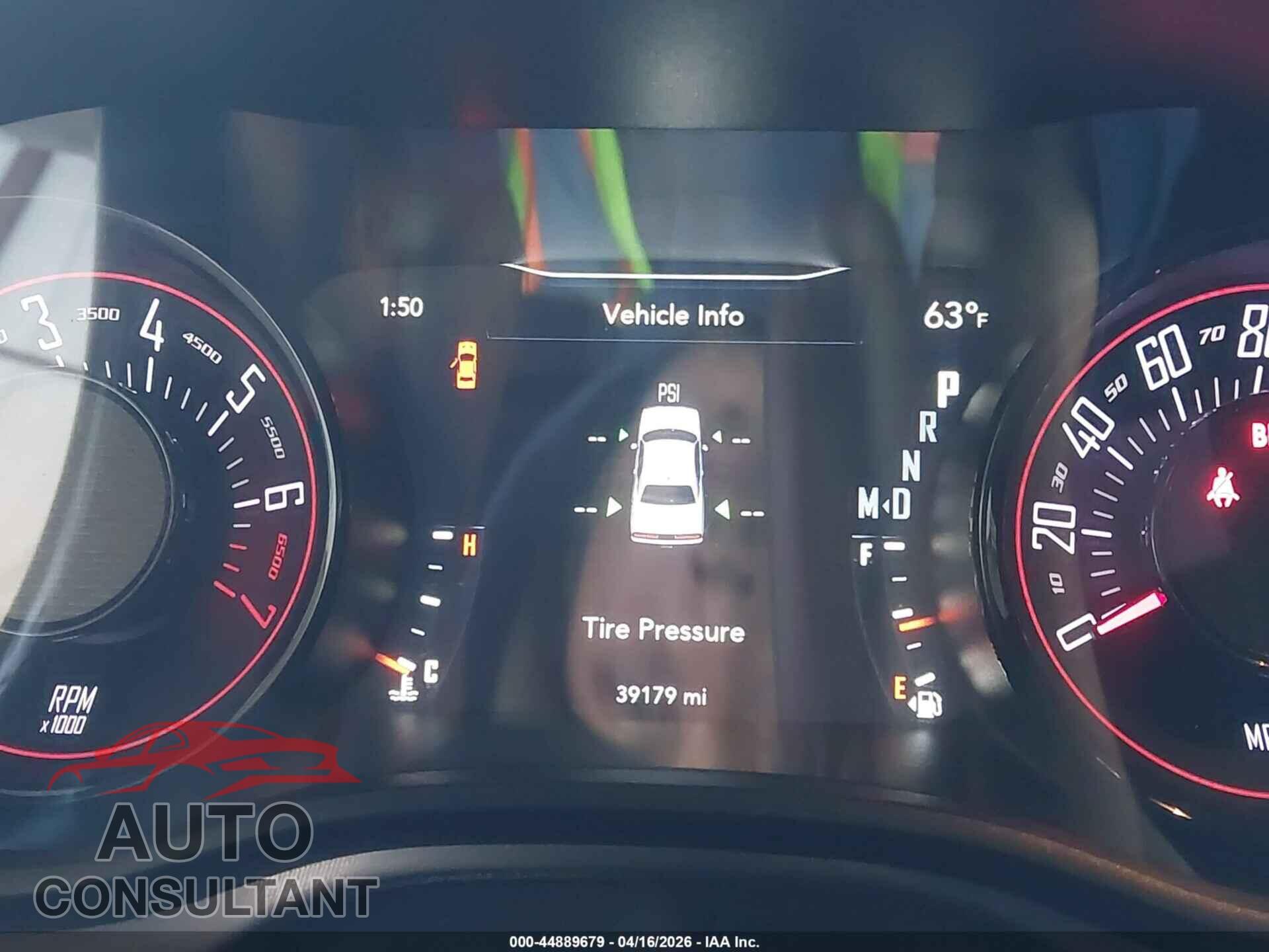 DODGE CHALLENGER 2019 - 2C3CDZAG4KH737349