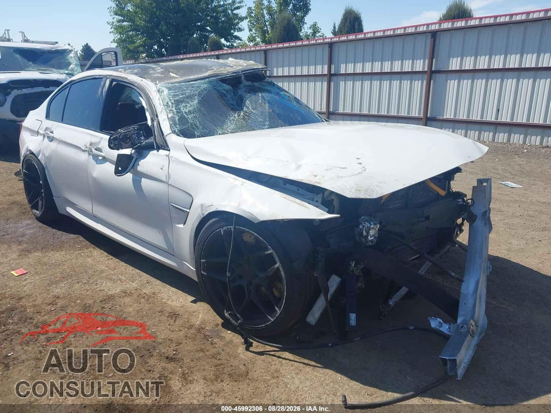 BMW M3 2016 - WBS8M9C59G5D31249