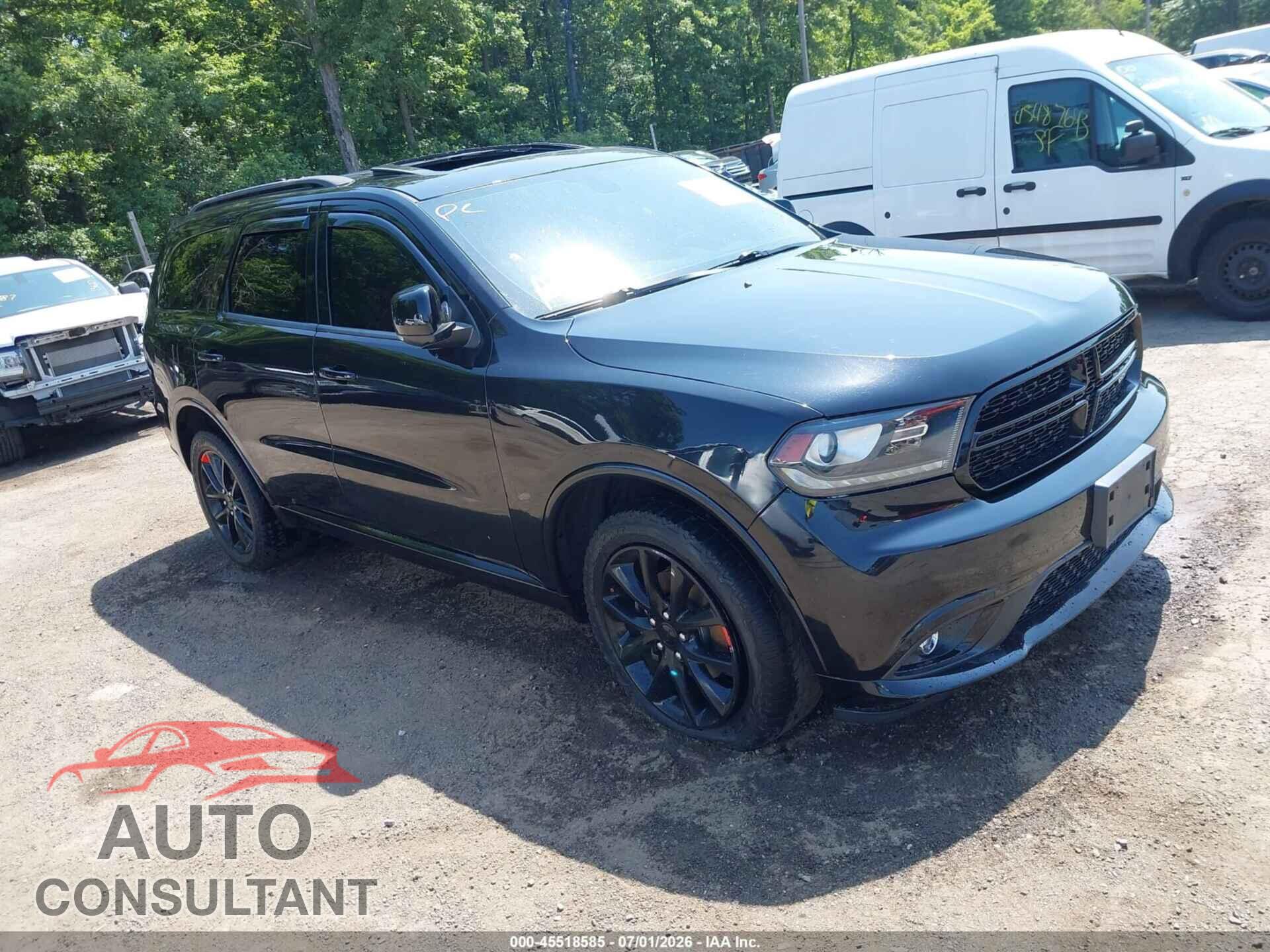 DODGE DURANGO 2017 - 1C4RDJDG9HC834108