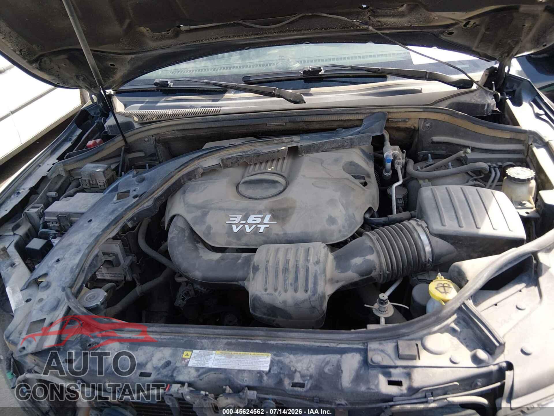 DODGE DURANGO 2012 - 1C4RDJDG6CC169127
