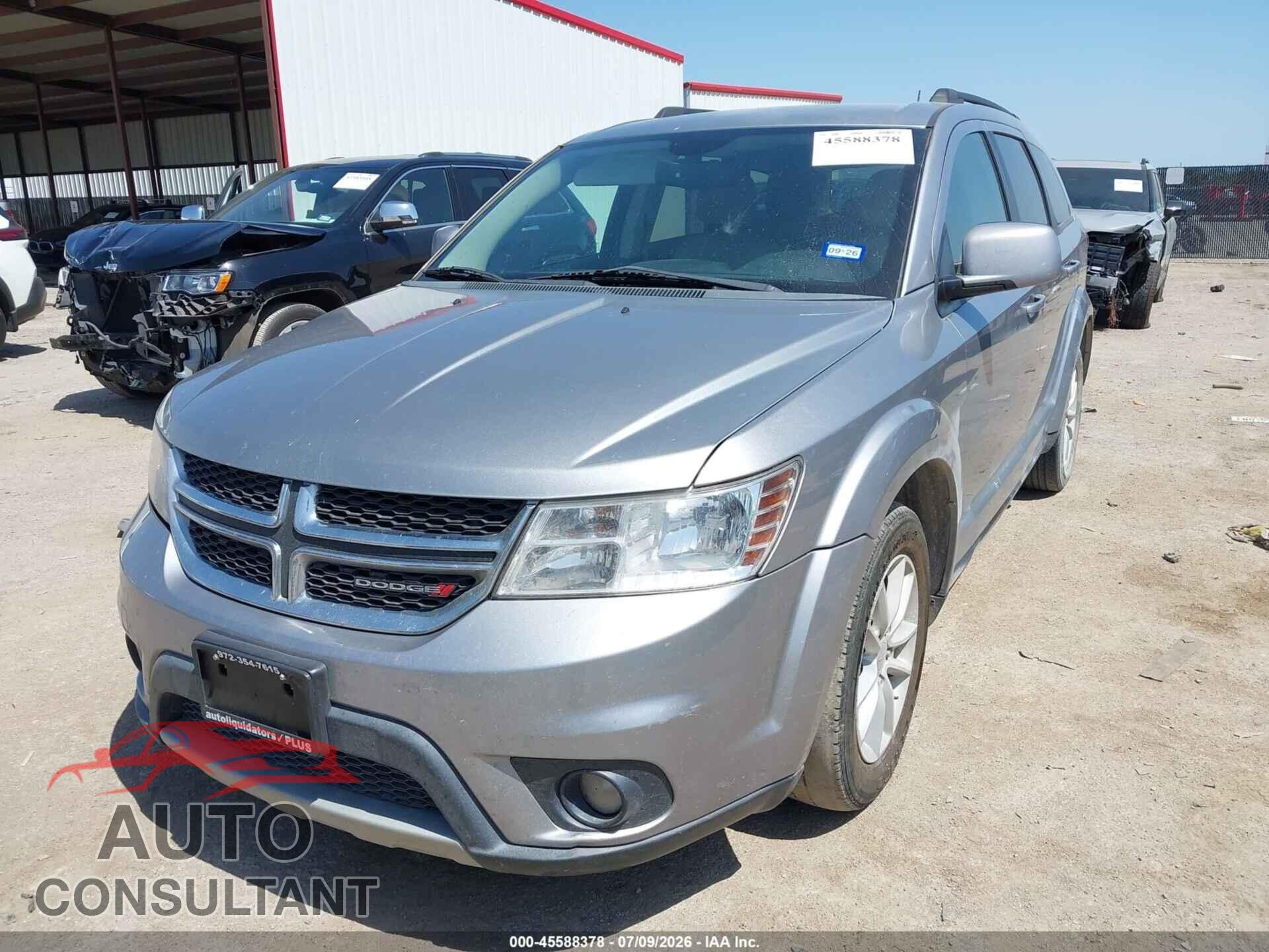 DODGE JOURNEY 2017 - 3C4PDCBB2HT524185