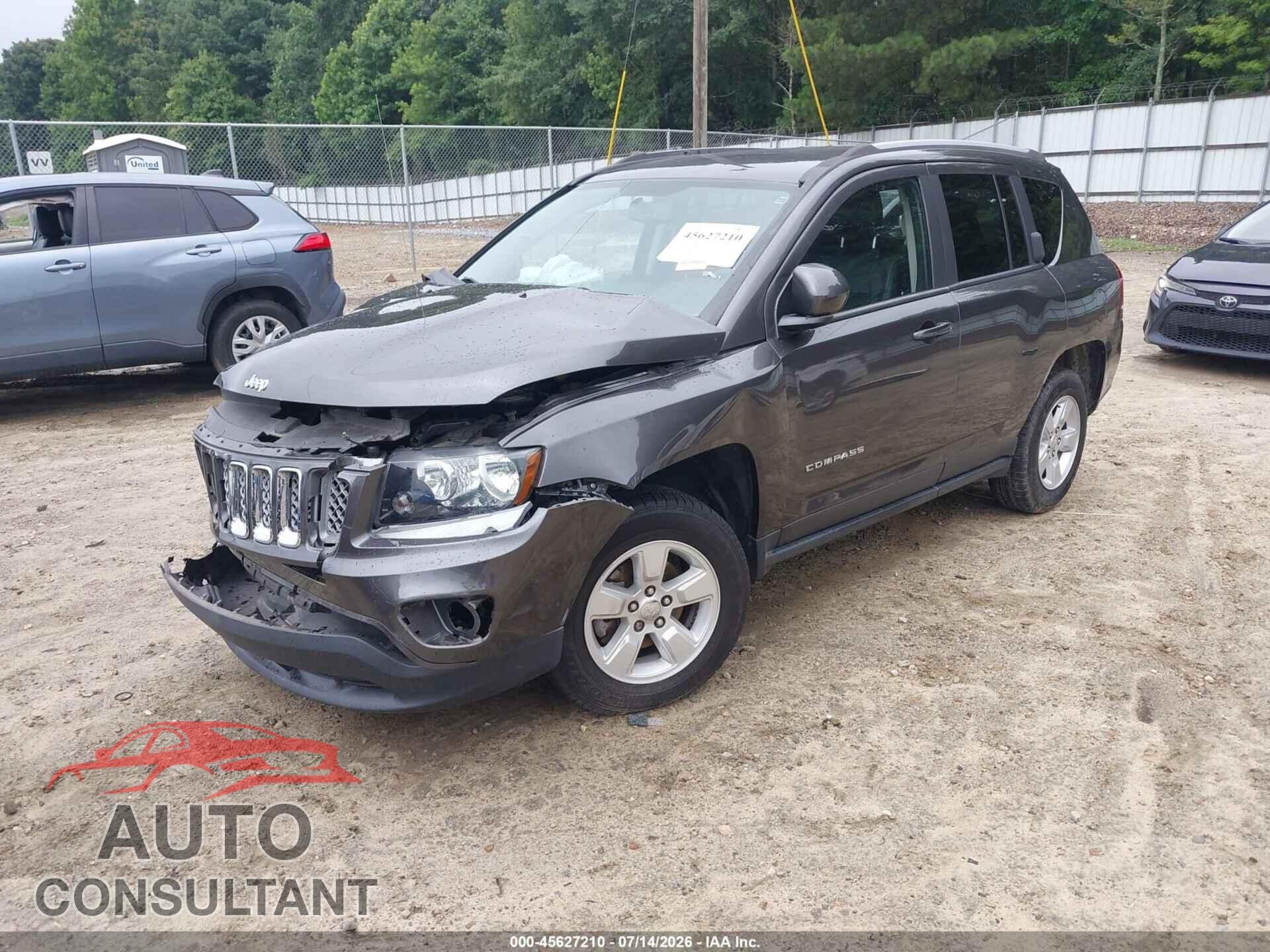 JEEP COMPASS 2017 - 1C4NJCEA4HD213155