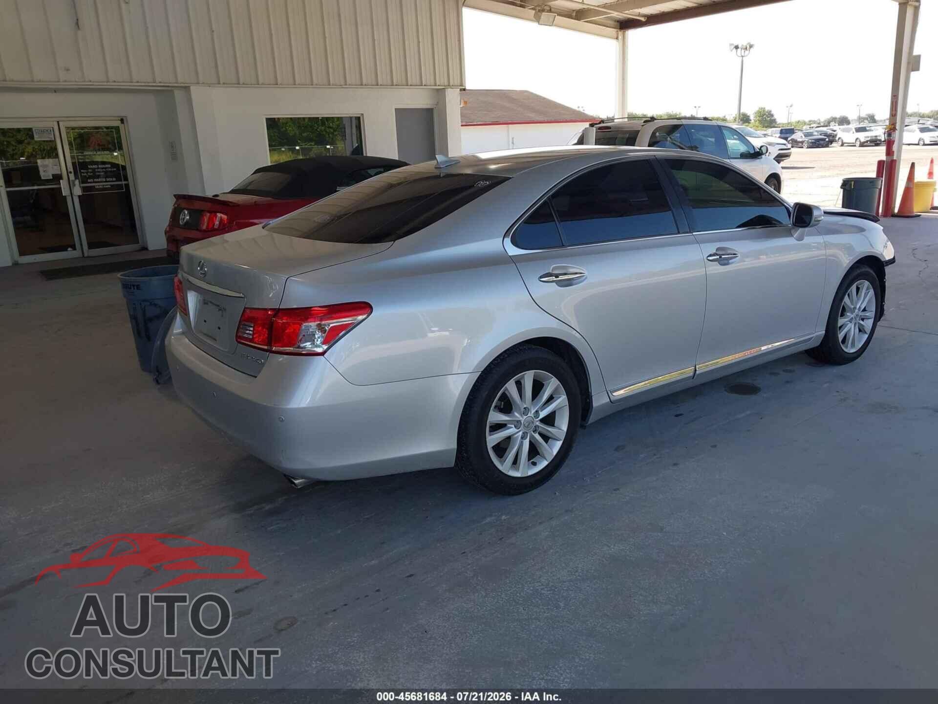 LEXUS ES 350 2011 - JTHBK1EG2B2428642