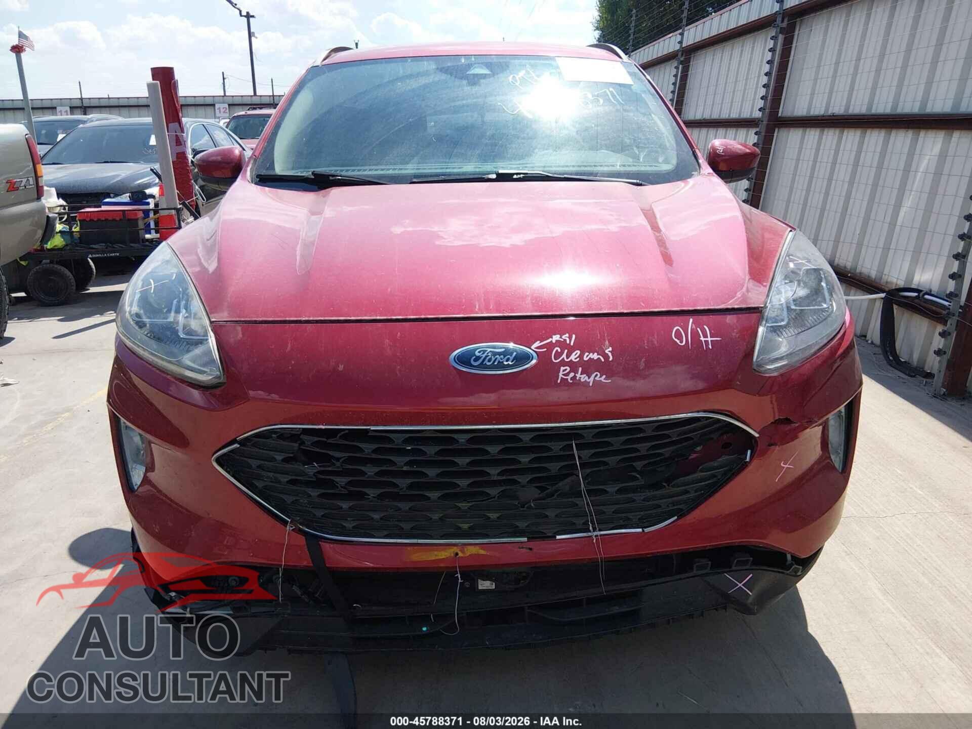 FORD ESCAPE 2020 - 1FMCU0H62LUA54726
