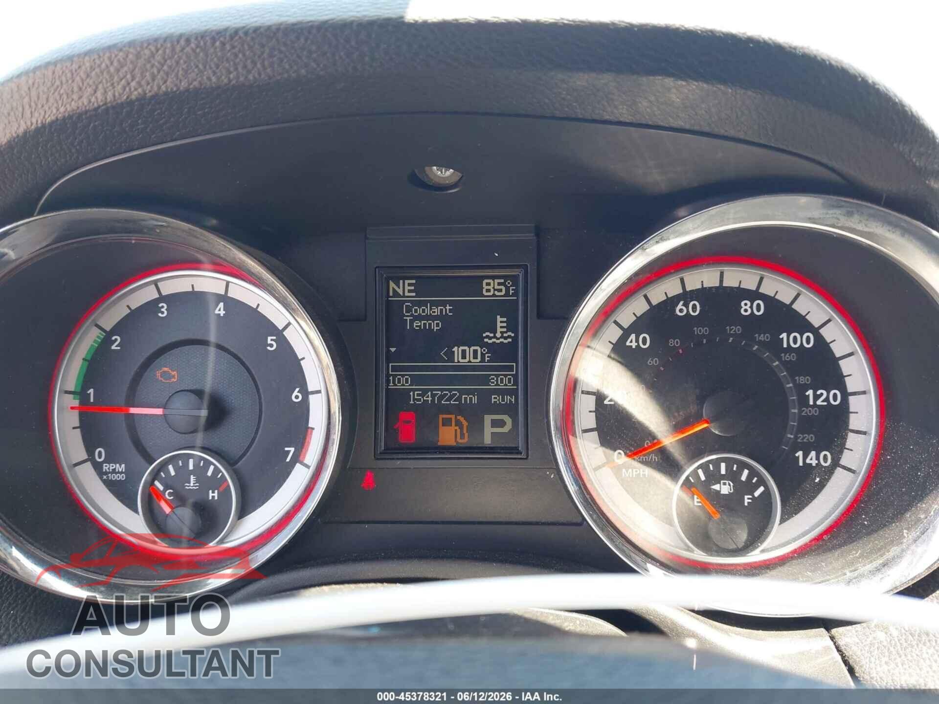 DODGE DURANGO 2012 - 1C4RDJDG8CC247651