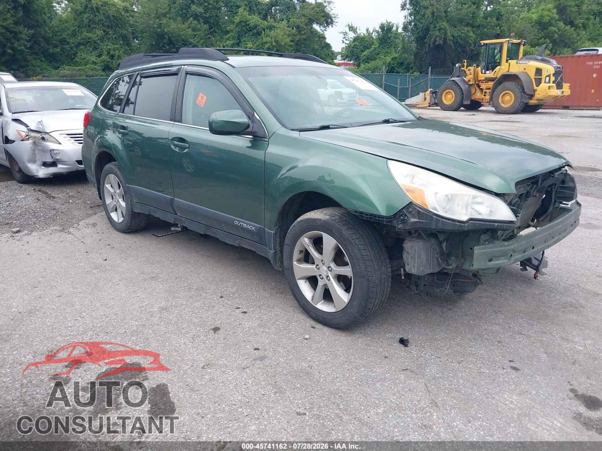 SUBARU OUTBACK 2014 - 4S4BRCLC5E3214005