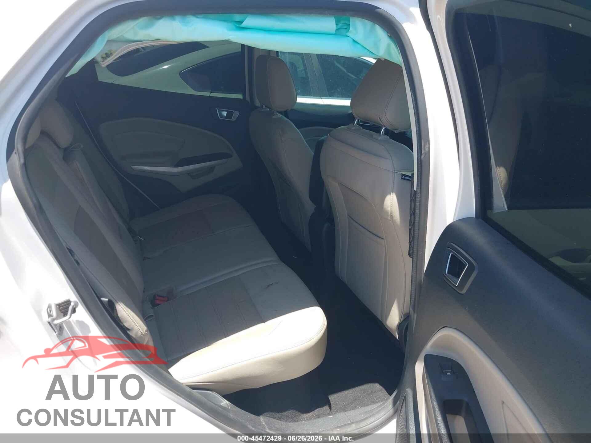 FORD ECOSPORT 2019 - MAJ6S3KL8KC309865