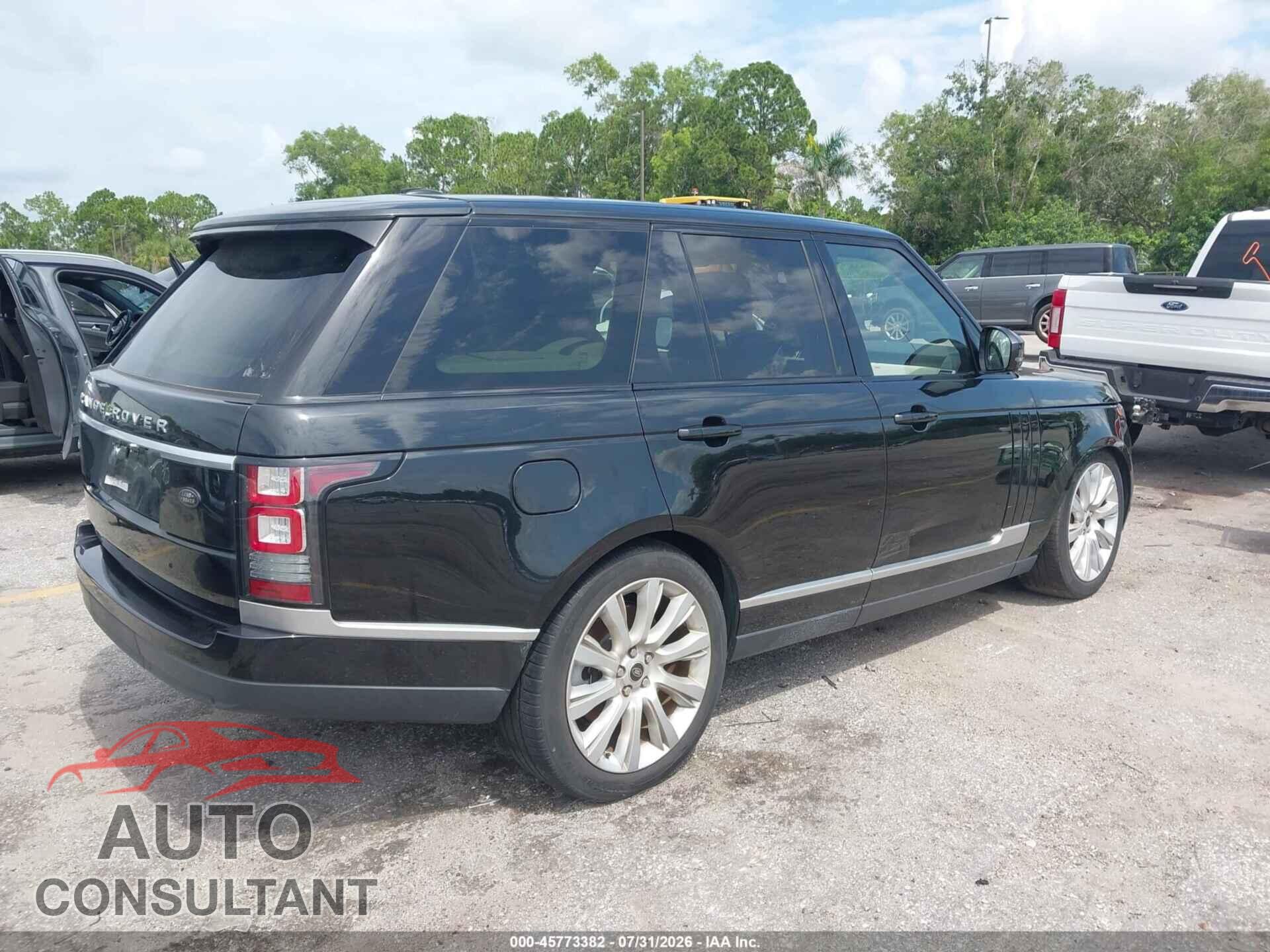 LAND ROVER RANGE ROVER 2013 - SALGS2EF7DA100882