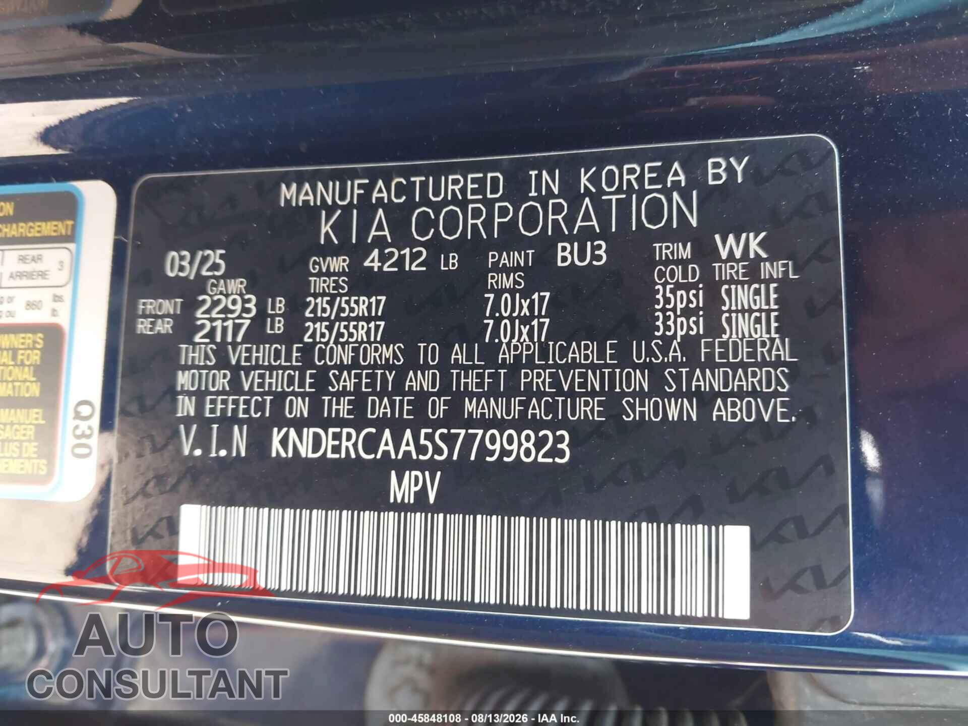 KIA SELTOS 2025 - KNDERCAA5S7799823
