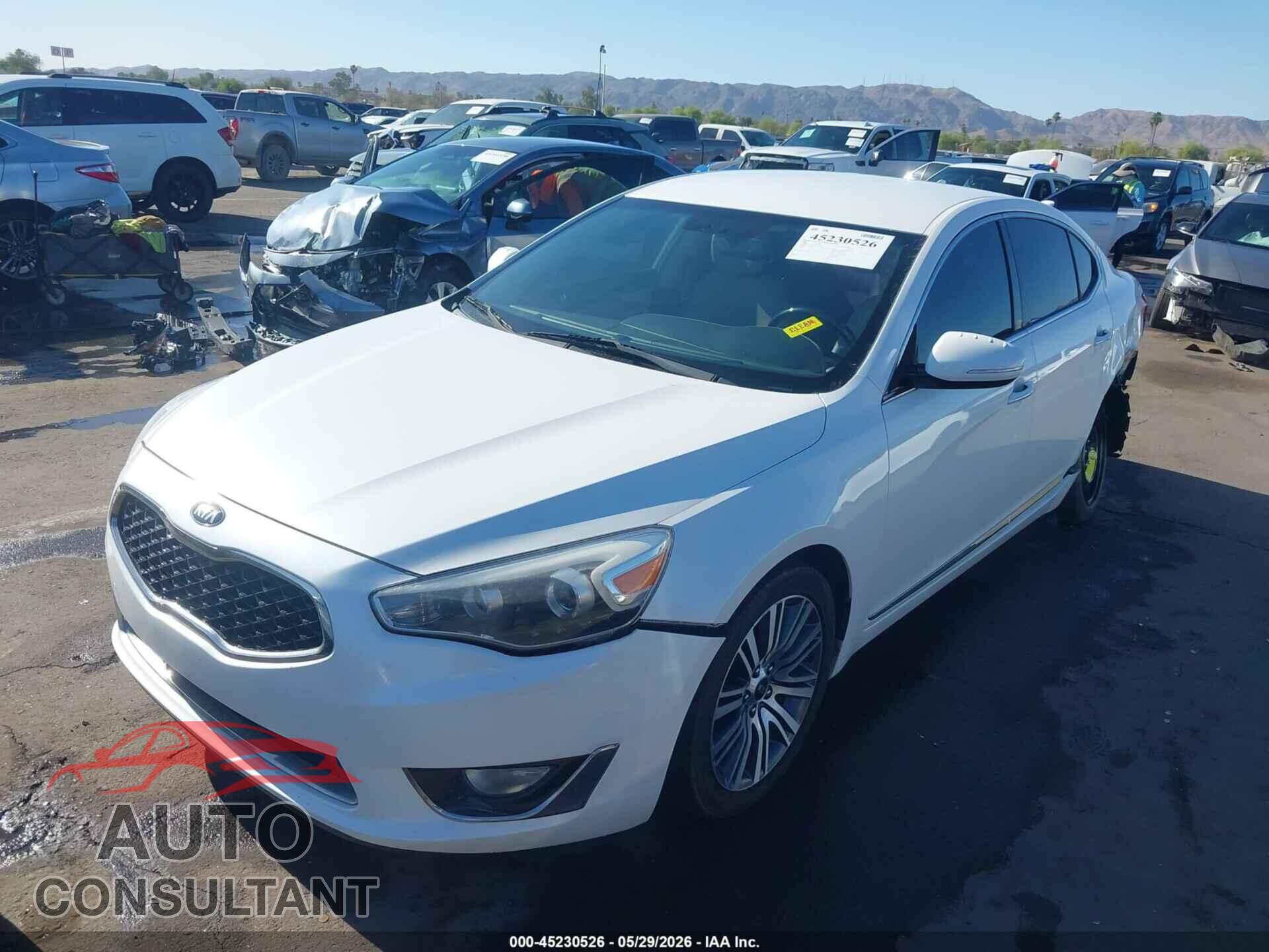 KIA CADENZA 2014 - KNALN4D75E5152781