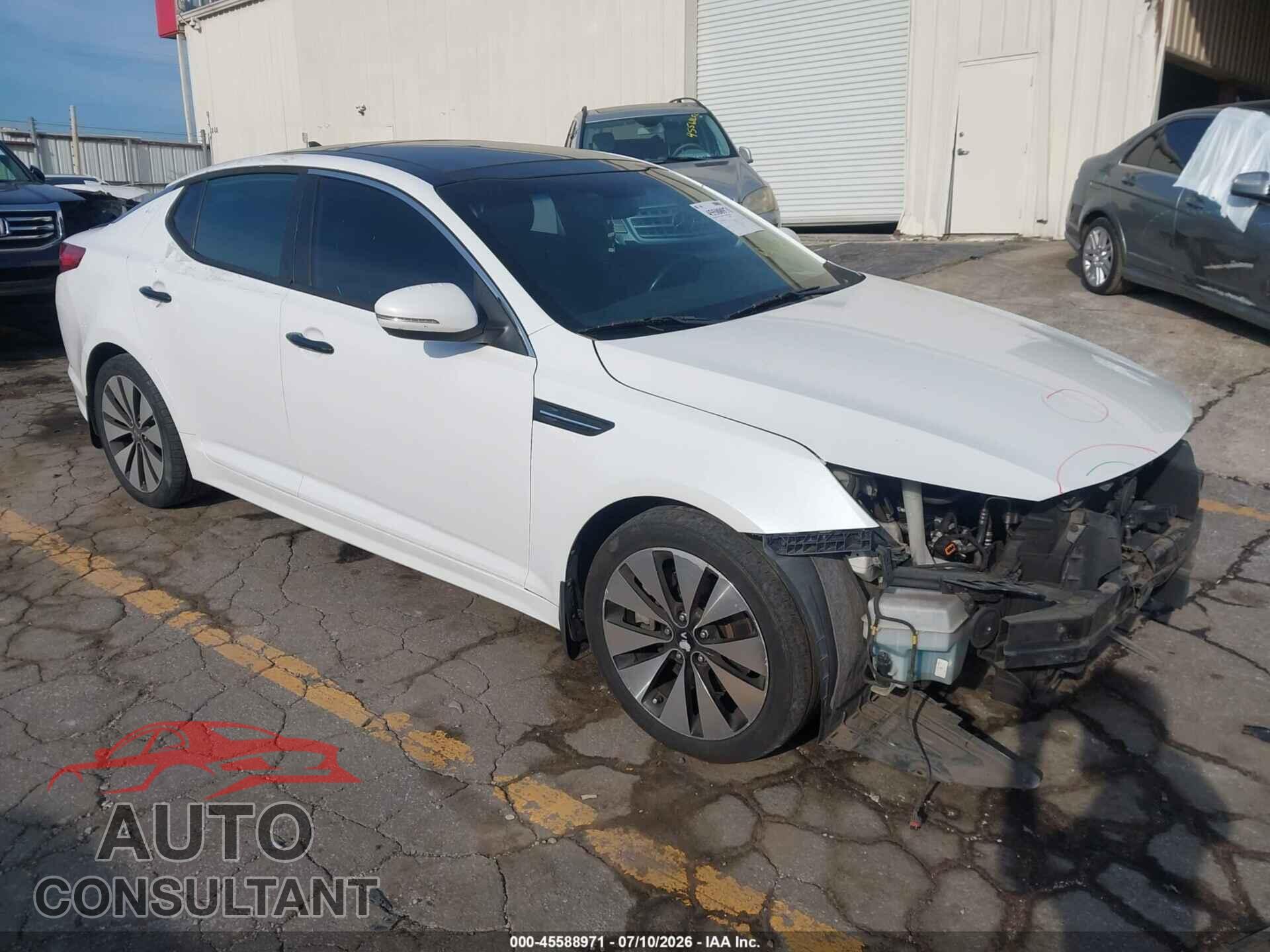 KIA OPTIMA 2012 - 5XXGR4A66CG026894