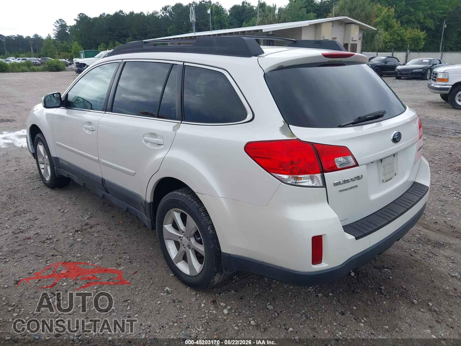 SUBARU OUTBACK 2013 - 4S4BRCGC9D3290562