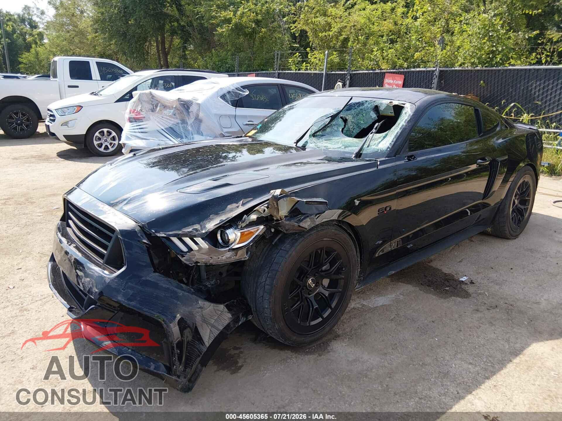 FORD MUSTANG 2017 - 1FA6P8CF6H5314986