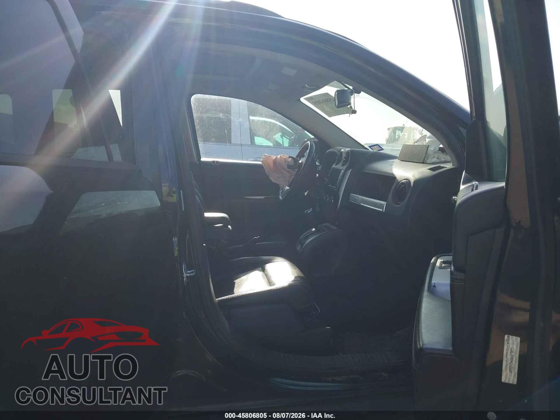 JEEP COMPASS 2017 - 1C4NJDEB2HD128443
