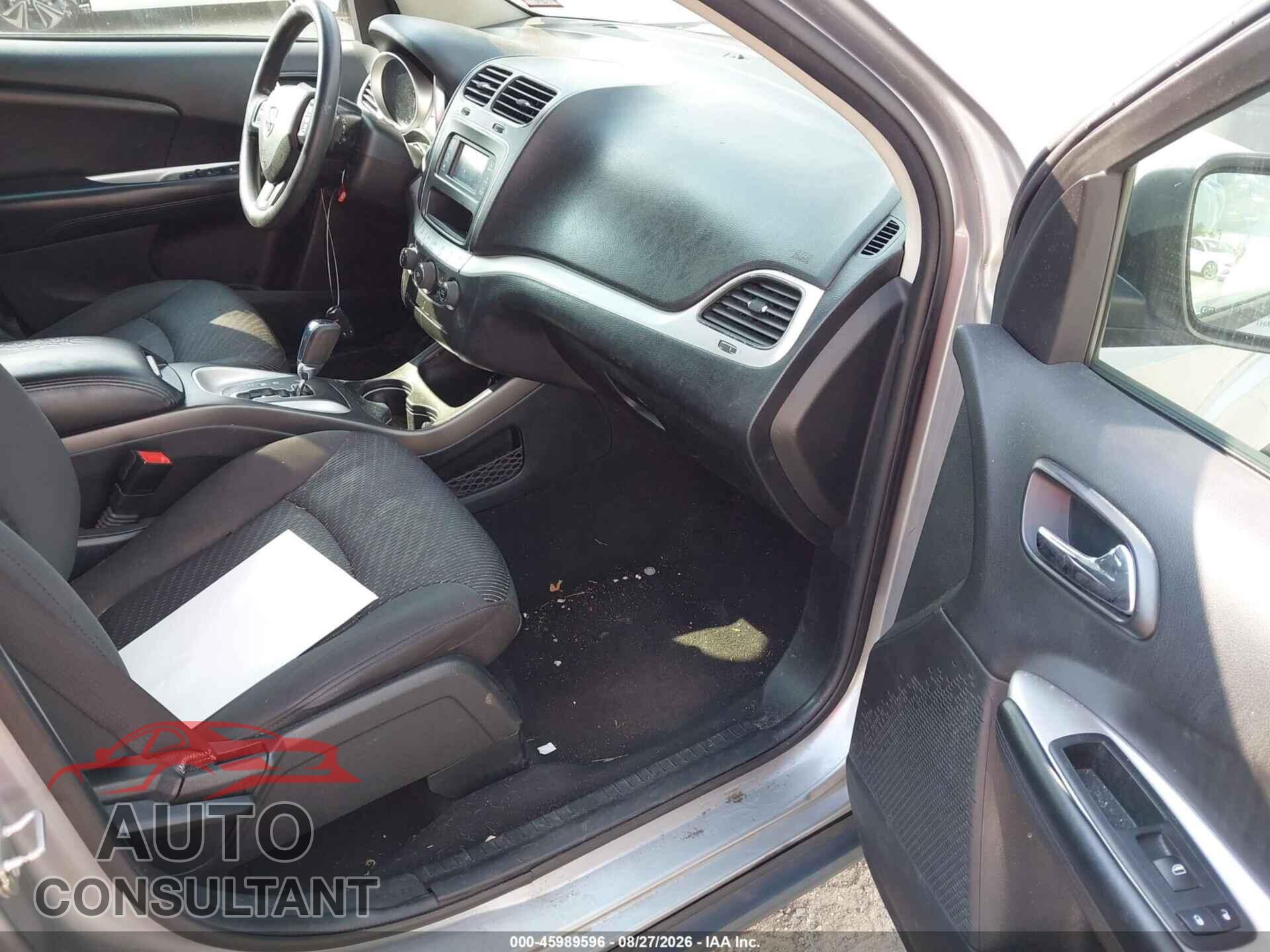 DODGE JOURNEY 2017 - 3C4PDCBG7HT588833