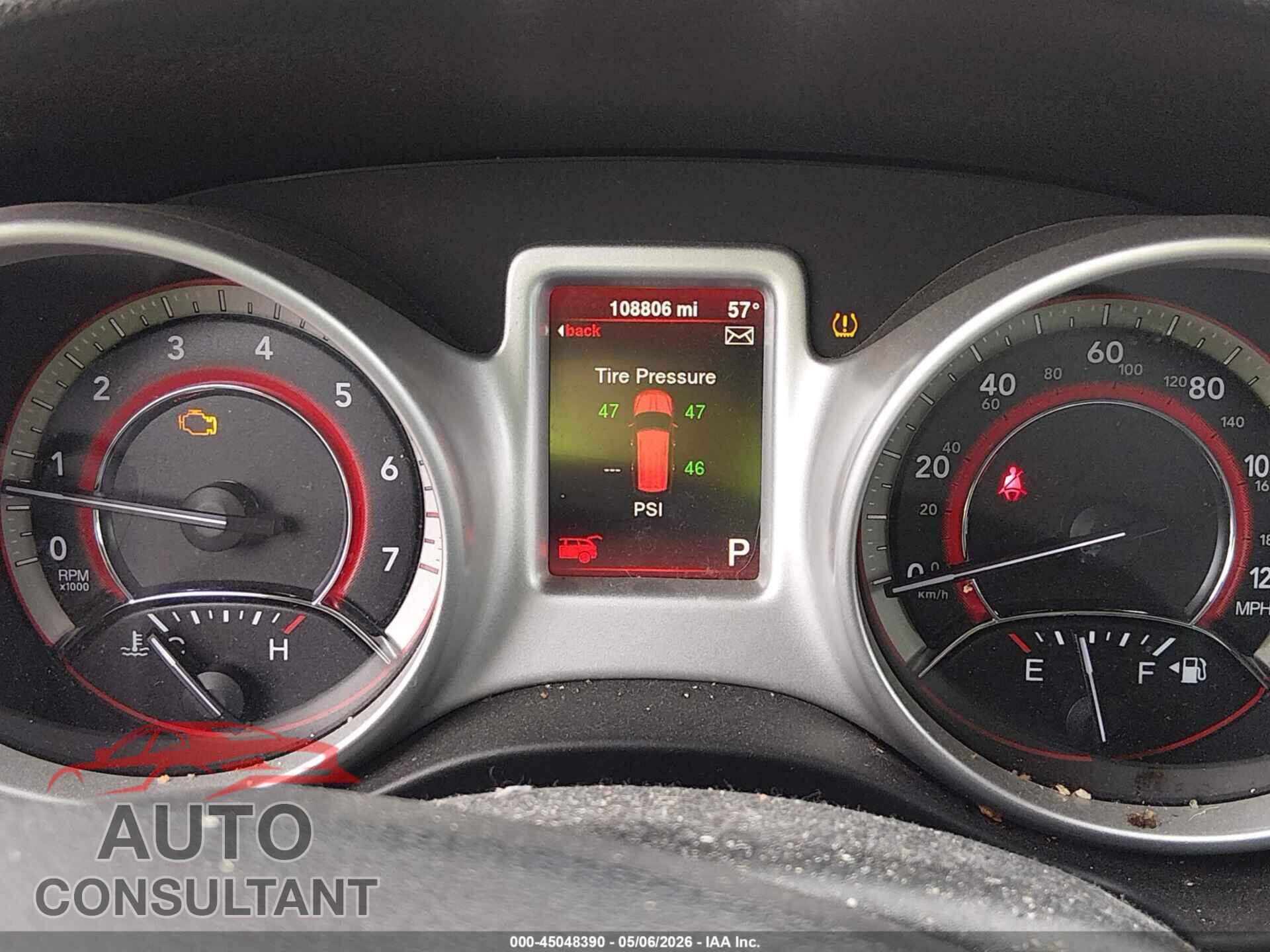 DODGE JOURNEY 2015 - 3C4PDCBG2FT569104