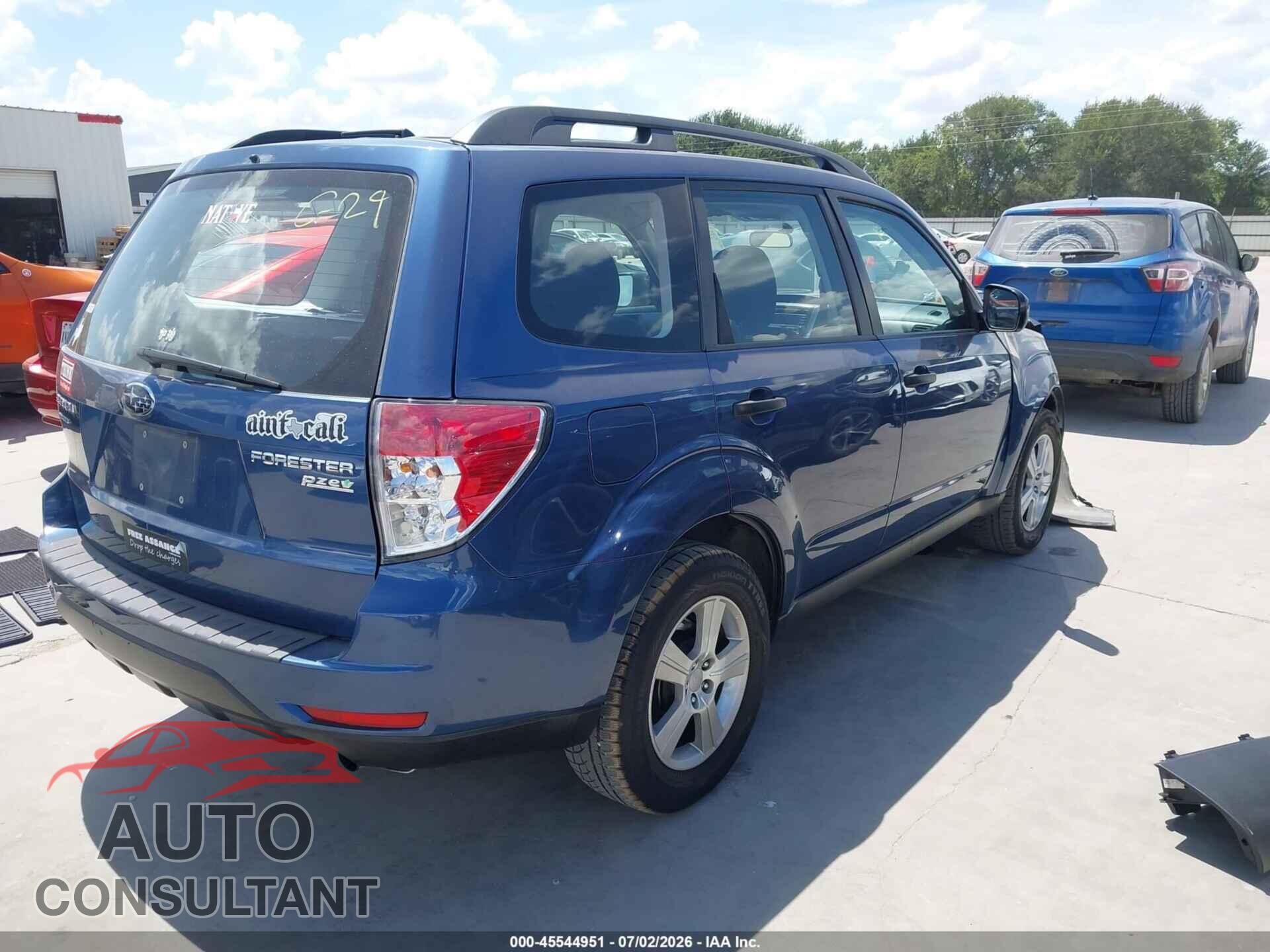 SUBARU FORESTER 2012 - JF2SHABC7CH443736
