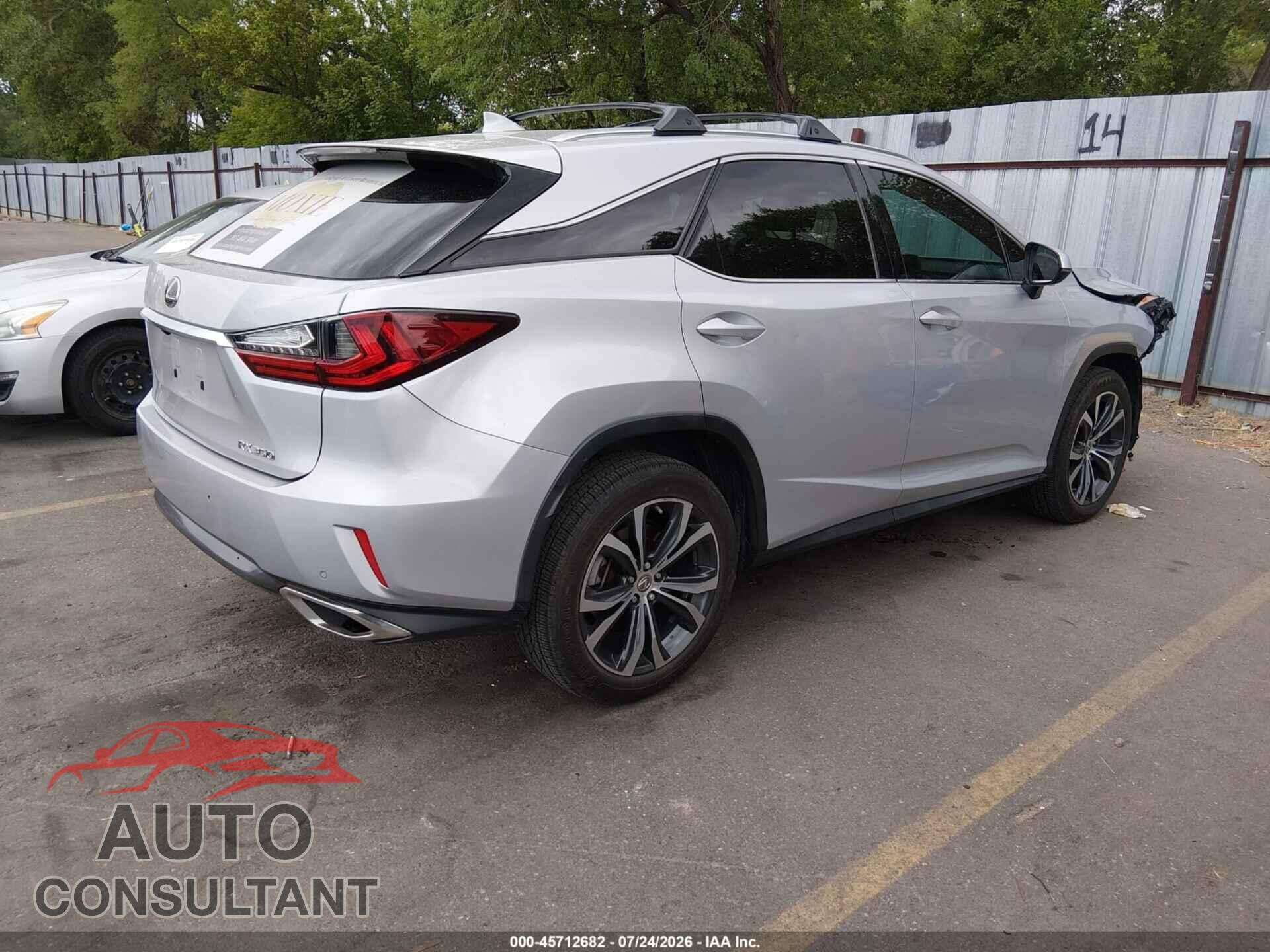 LEXUS RX 350 2017 - 2T2BZMCA8HC128624