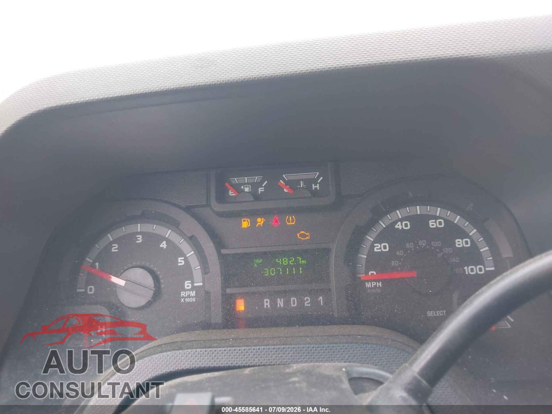FORD E-250 2014 - 1FTNS2EW3EDA48763