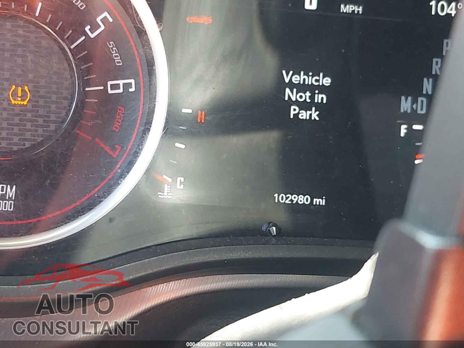 DODGE CHALLENGER 2019 - 2C3CDZAG1KH751015