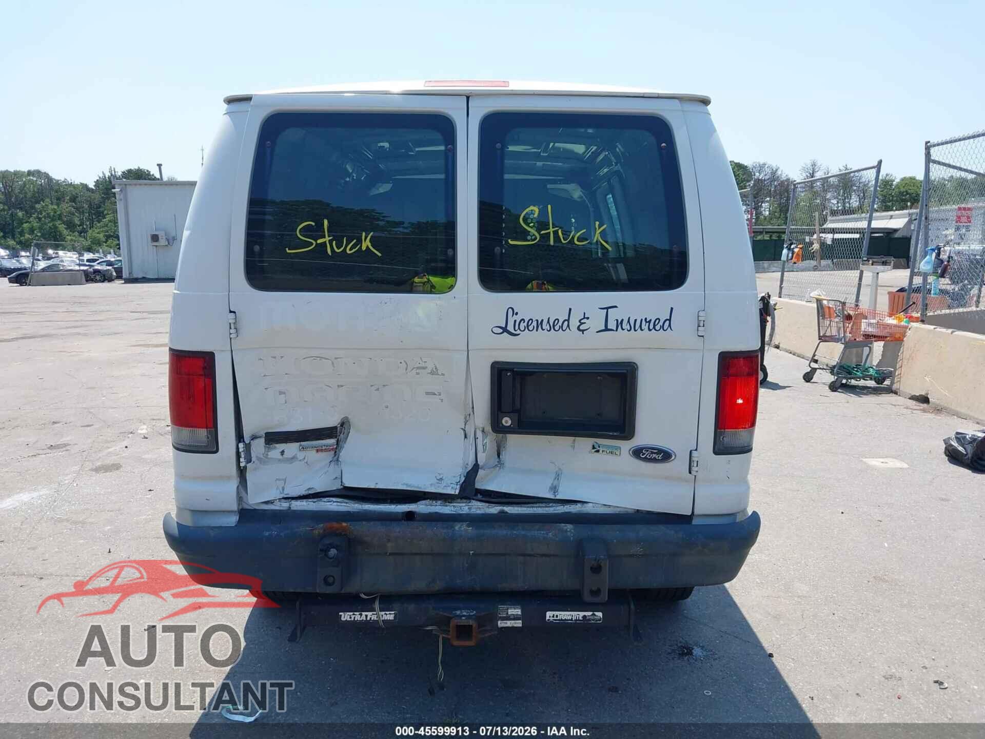 FORD E-250 2012 - 1FTNE2EW8CDA66955