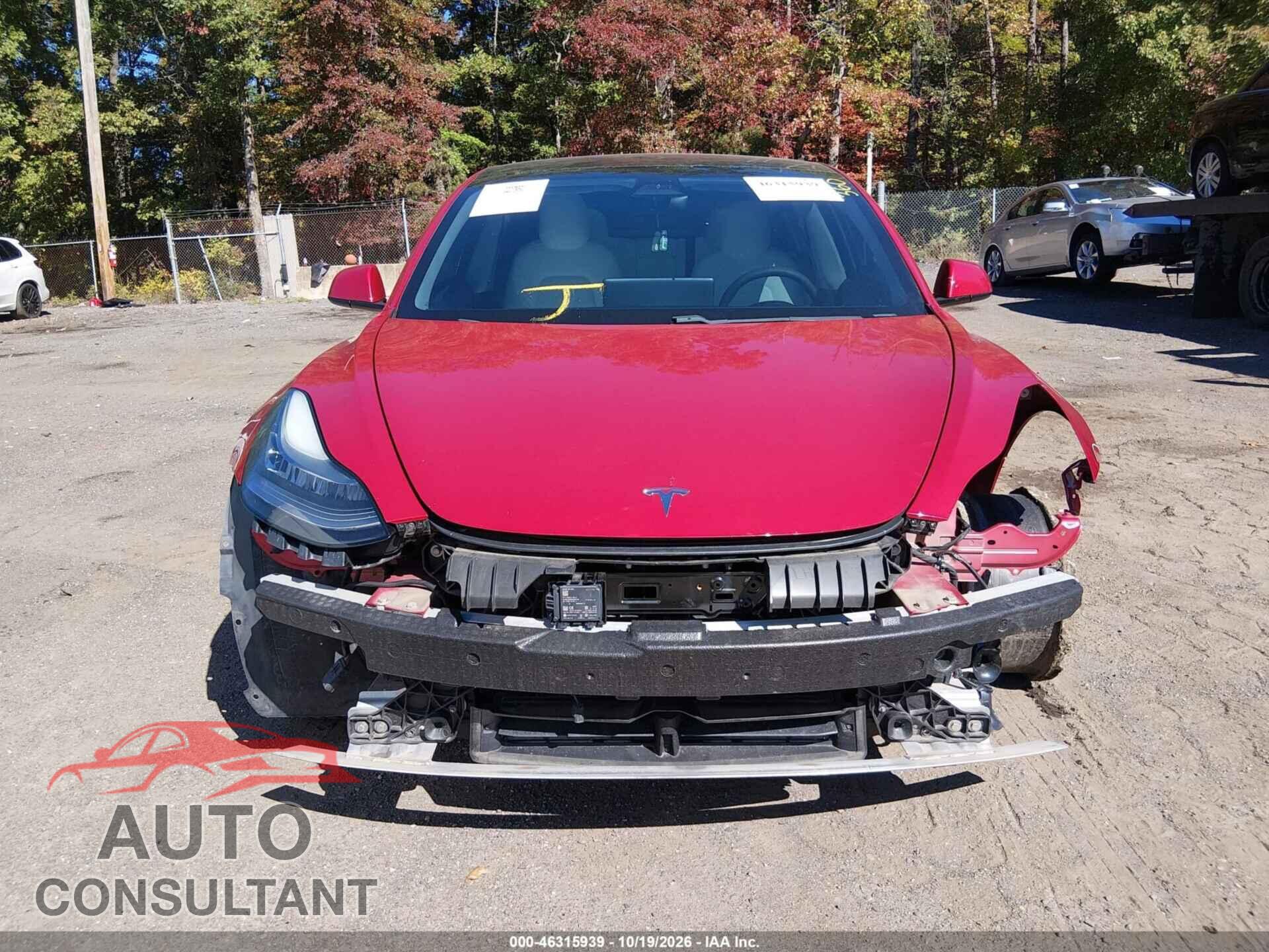 TESLA MODEL 3 2021 - 5YJ3E1EB8MF855874