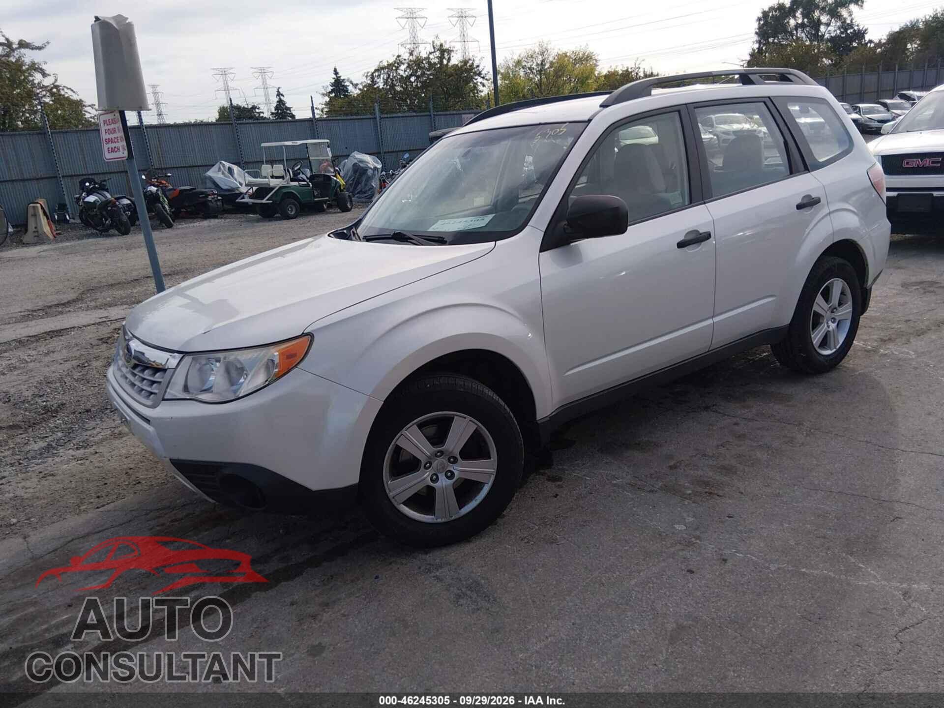 SUBARU FORESTER 2012 - JF2SHBBC2CH412738
