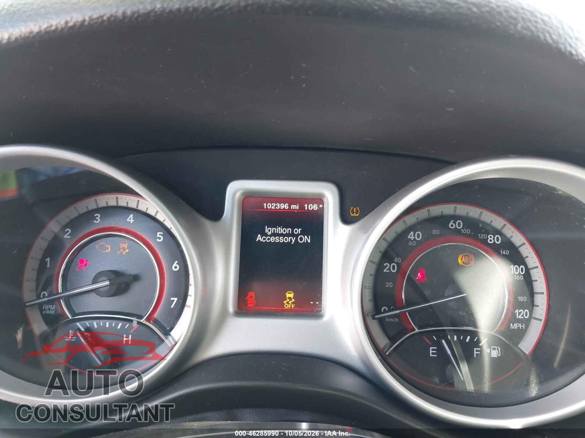 DODGE JOURNEY 2017 - 3C4PDCBG5HT526928