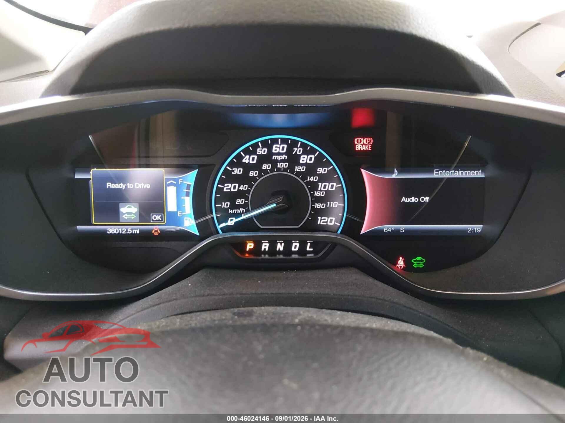FORD C-MAX ENERGI 2013 - 1FADP5CU8DL540098