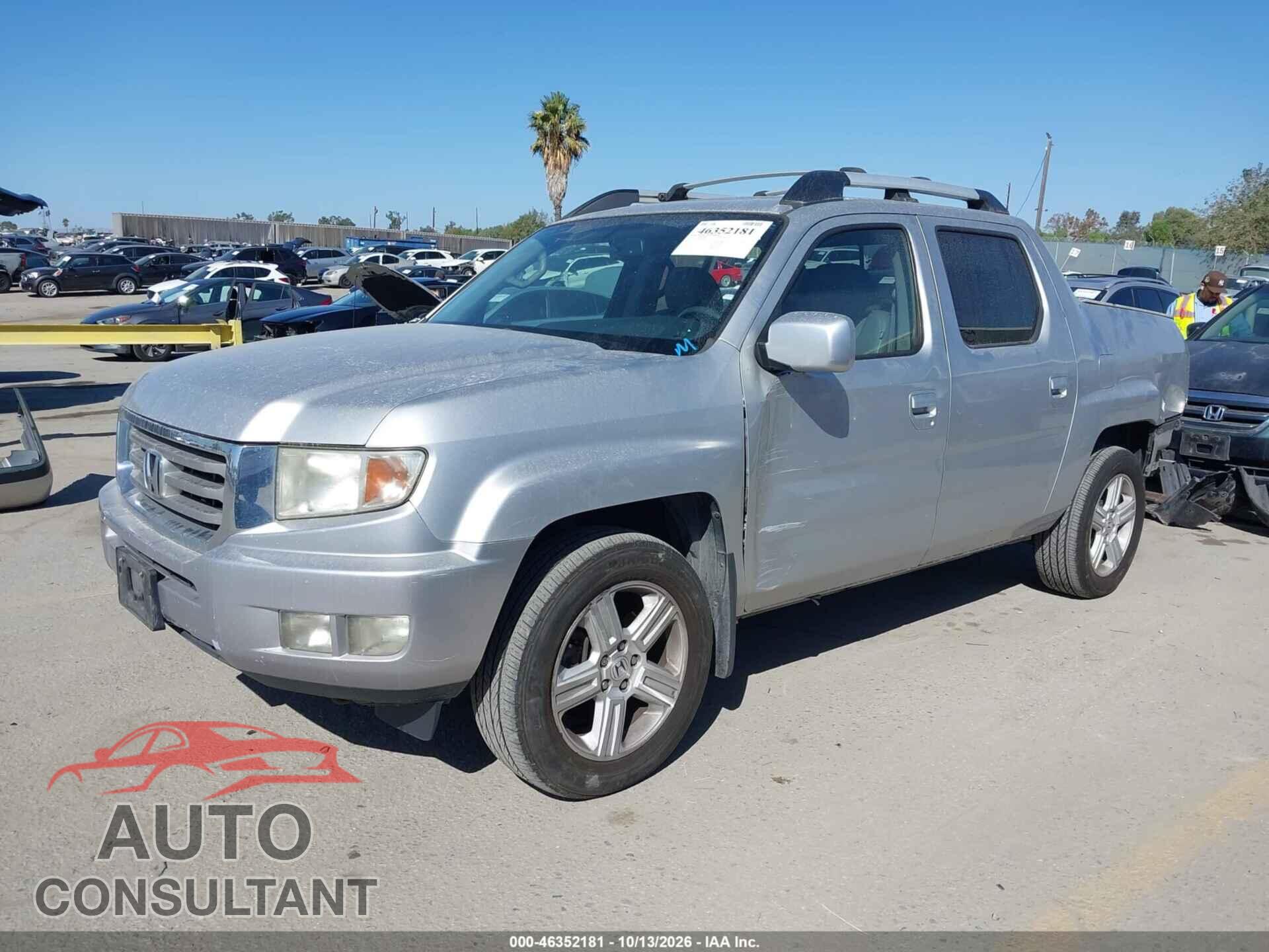 HONDA RIDGELINE 2013 - 5FPYK1F58DB015639