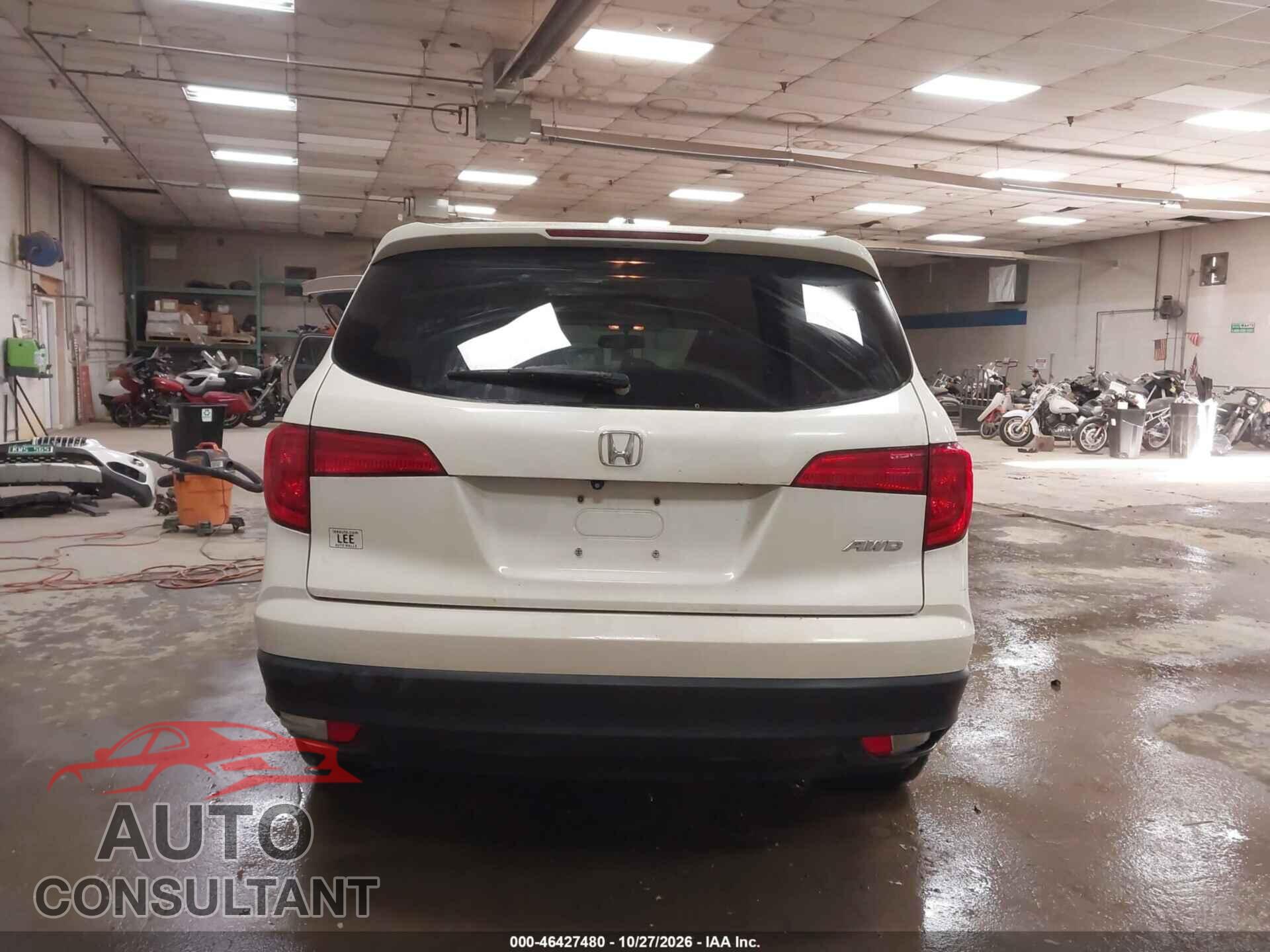 HONDA PILOT 2017 - 5FNYF6H5XHB054813