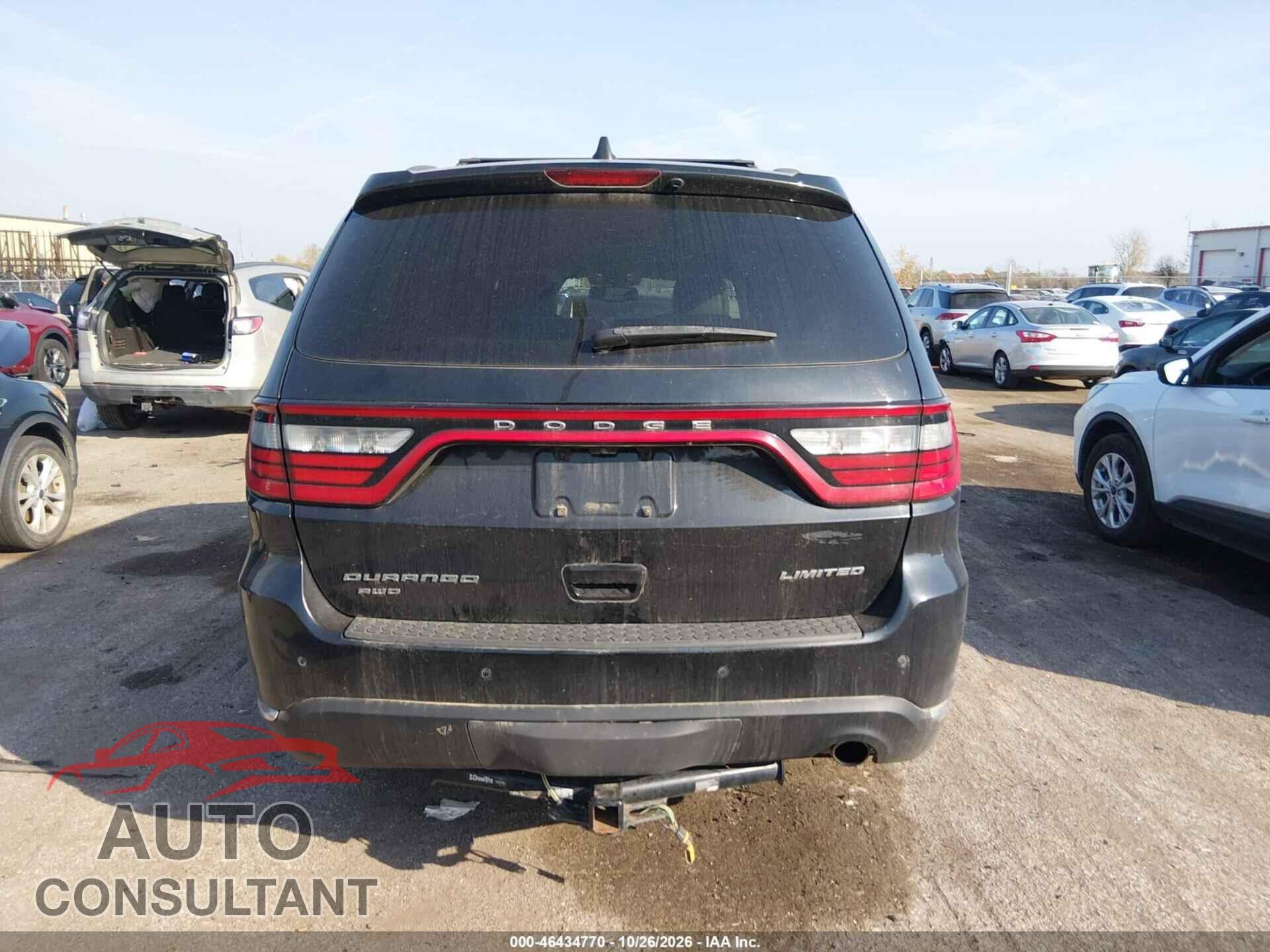 DODGE DURANGO 2016 - 1C4RDJDG4GC331259