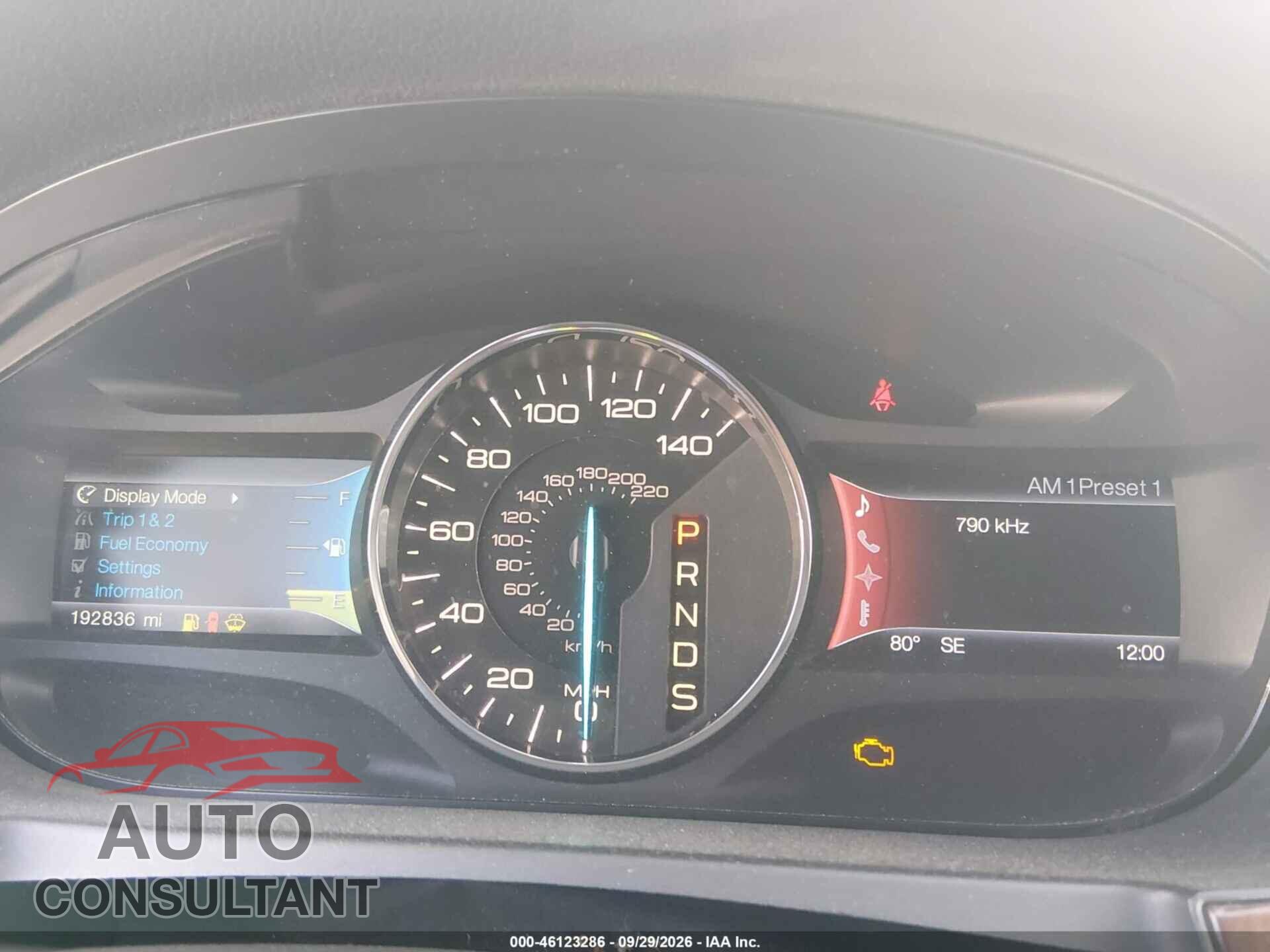 FORD EDGE 2013 - 2FMDK3KC9DBB95634