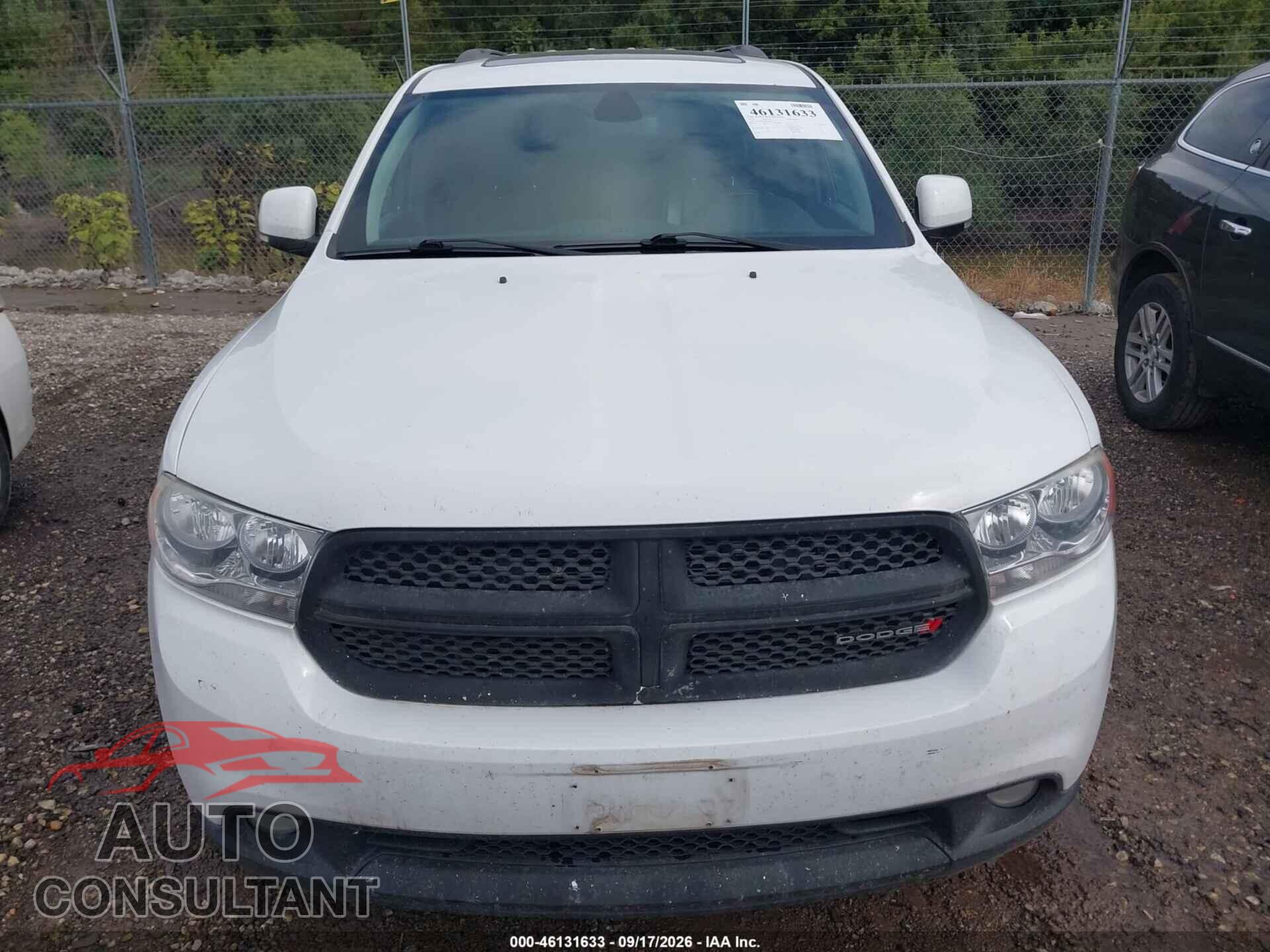 DODGE DURANGO 2013 - 1C4RDJDG0DC654302