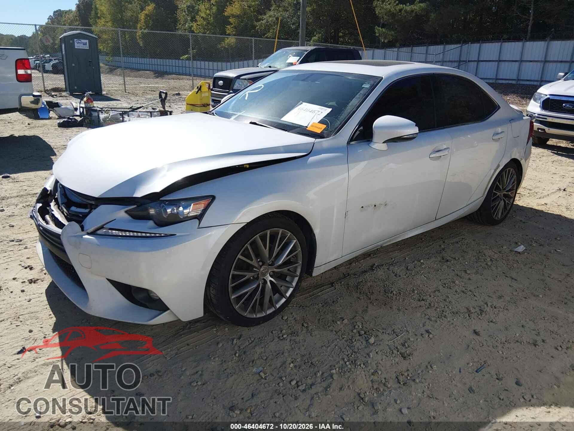 LEXUS IS 250 2015 - JTHCF1D27F5026960