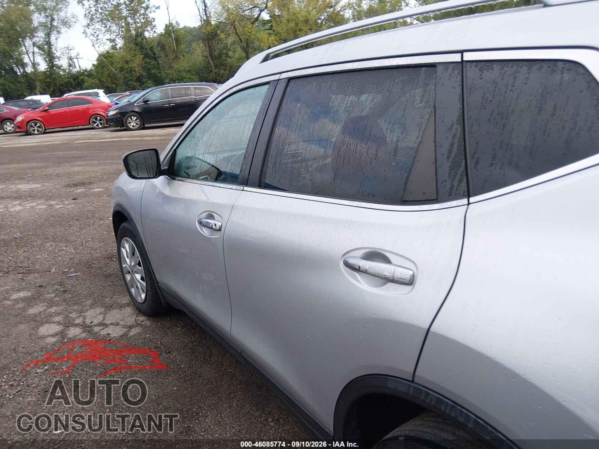 NISSAN ROGUE 2016 - KNMAT2MT7GP597645