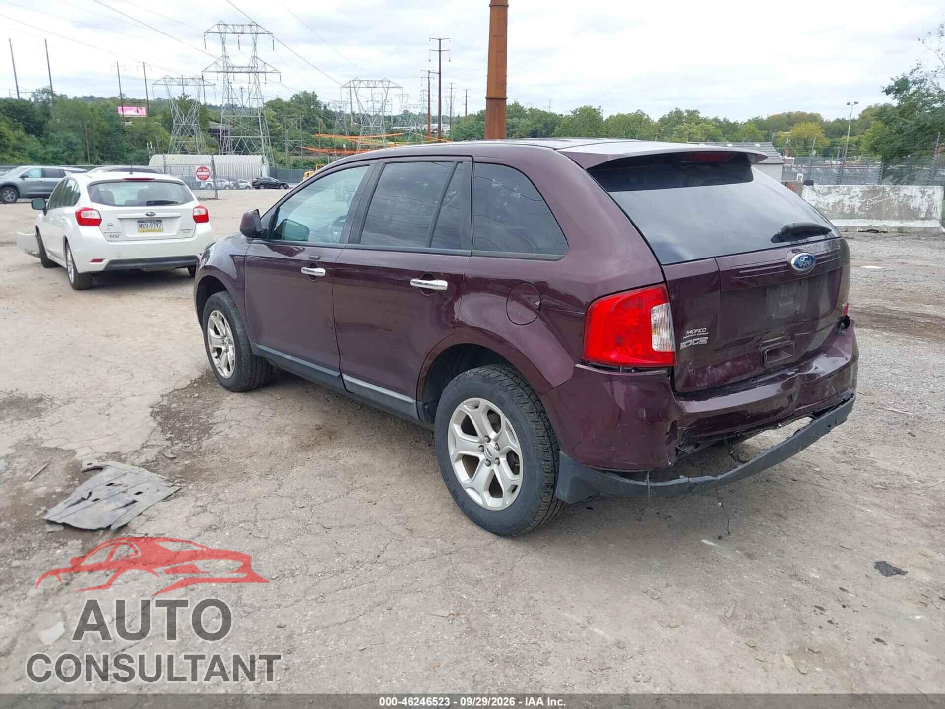 FORD EDGE 2011 - 2FMDK3JC8BBA07992