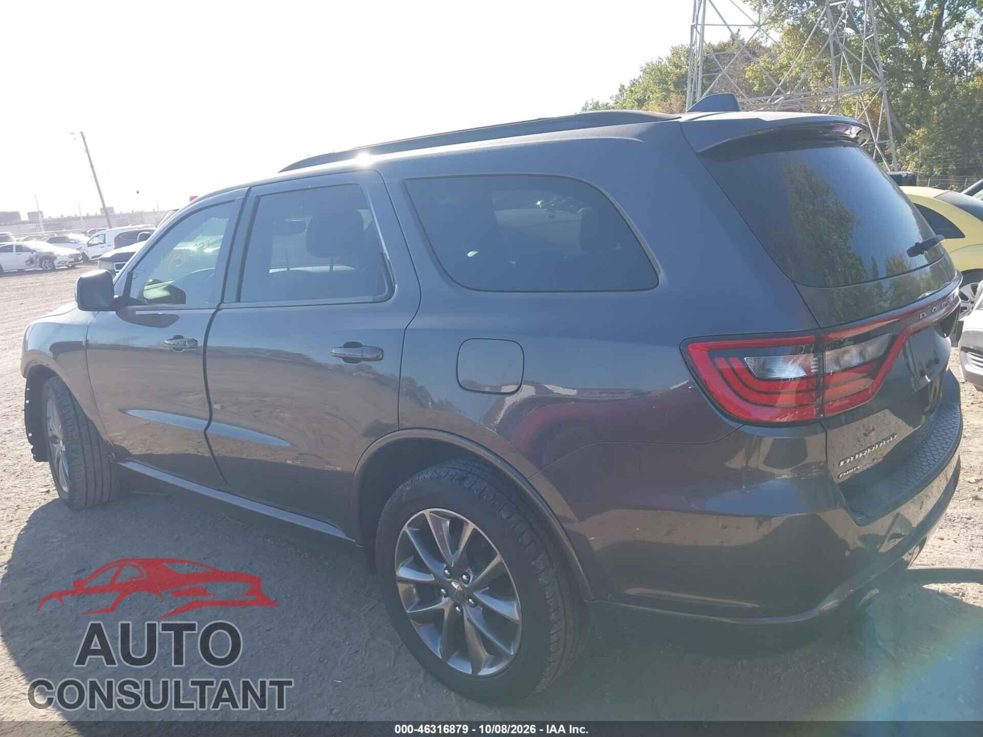 DODGE DURANGO 2017 - 1C4RDJDGXHC860555