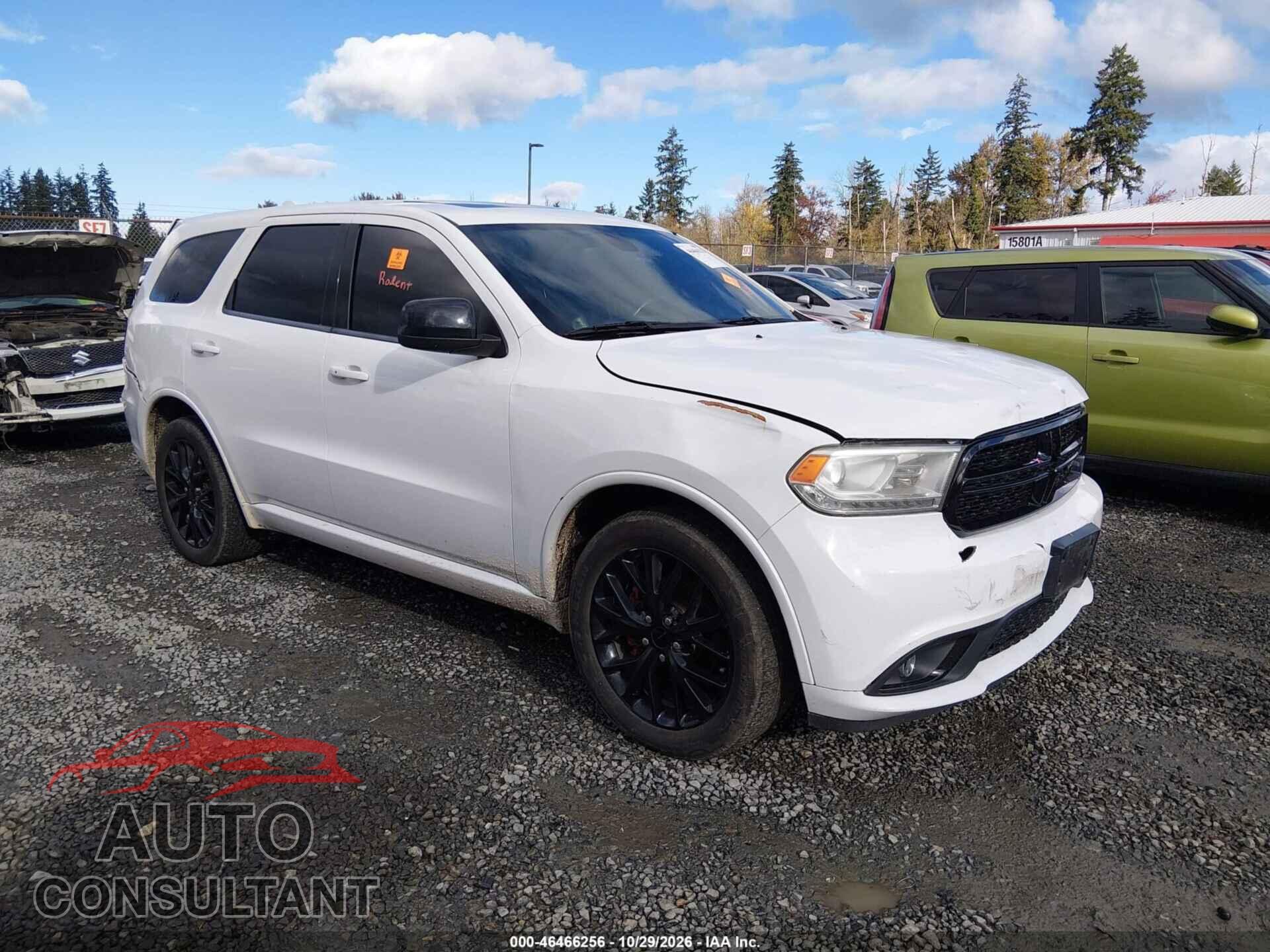 DODGE DURANGO 2015 - 1C4RDJAG4FC874209