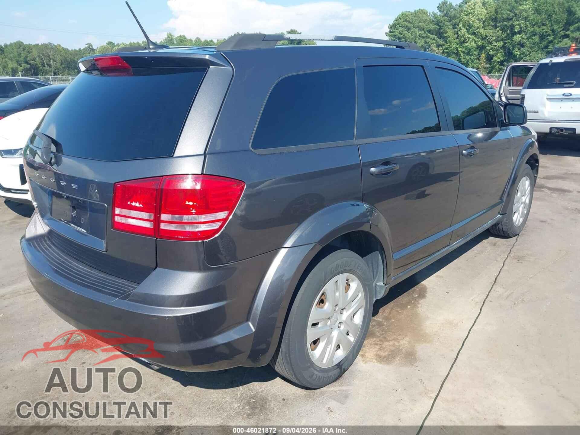 DODGE JOURNEY 2017 - 3C4PDCAB4HT552846