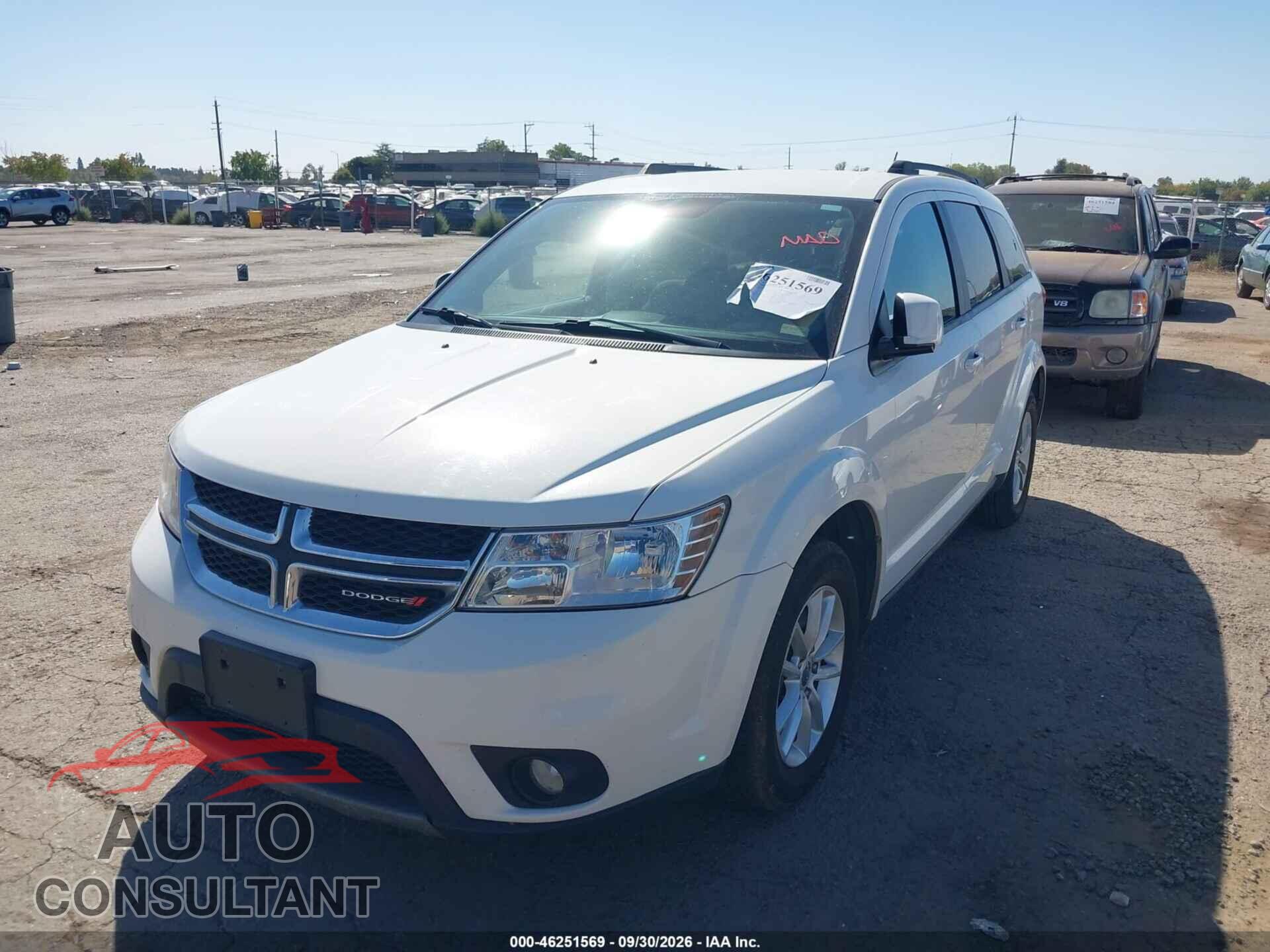DODGE JOURNEY 2015 - 3C4PDCBG2FT564436